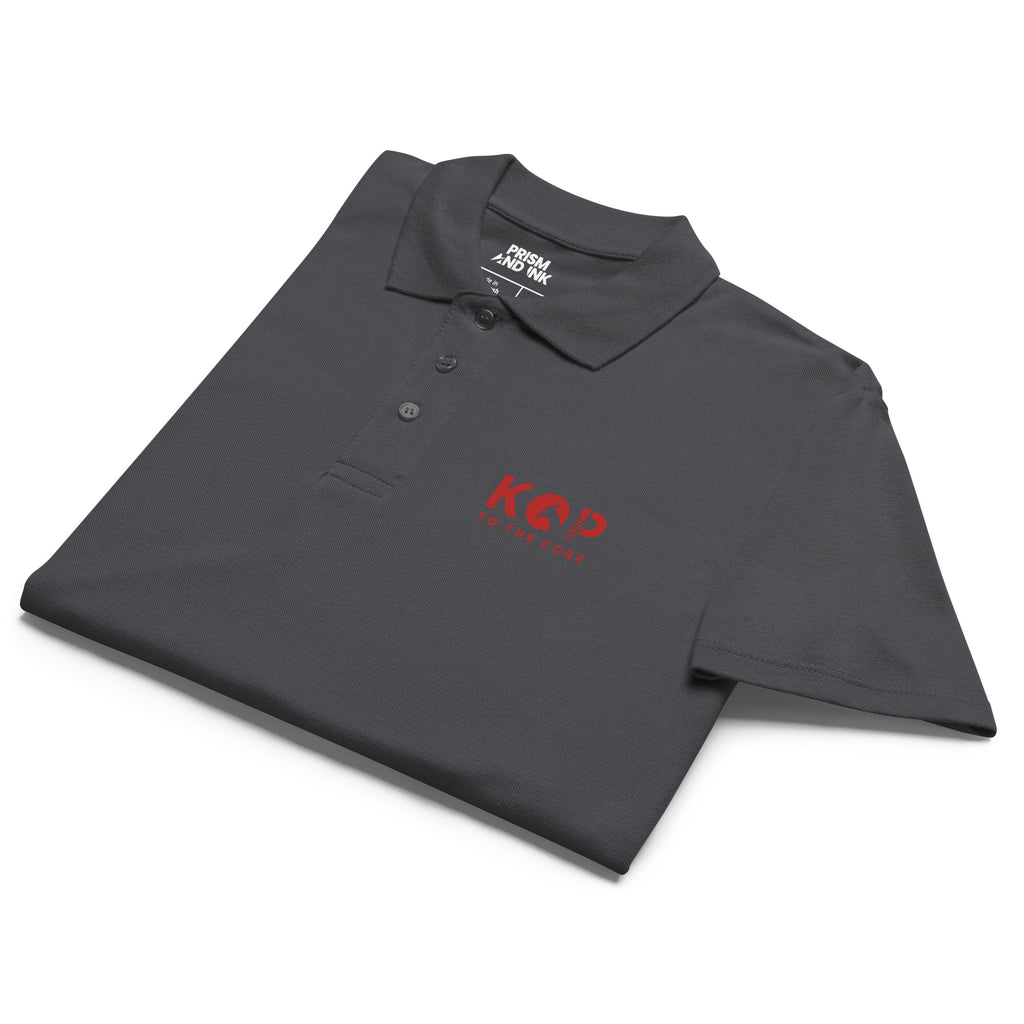 LFC Kop To The Core Polo Shirt-Prism and Ink