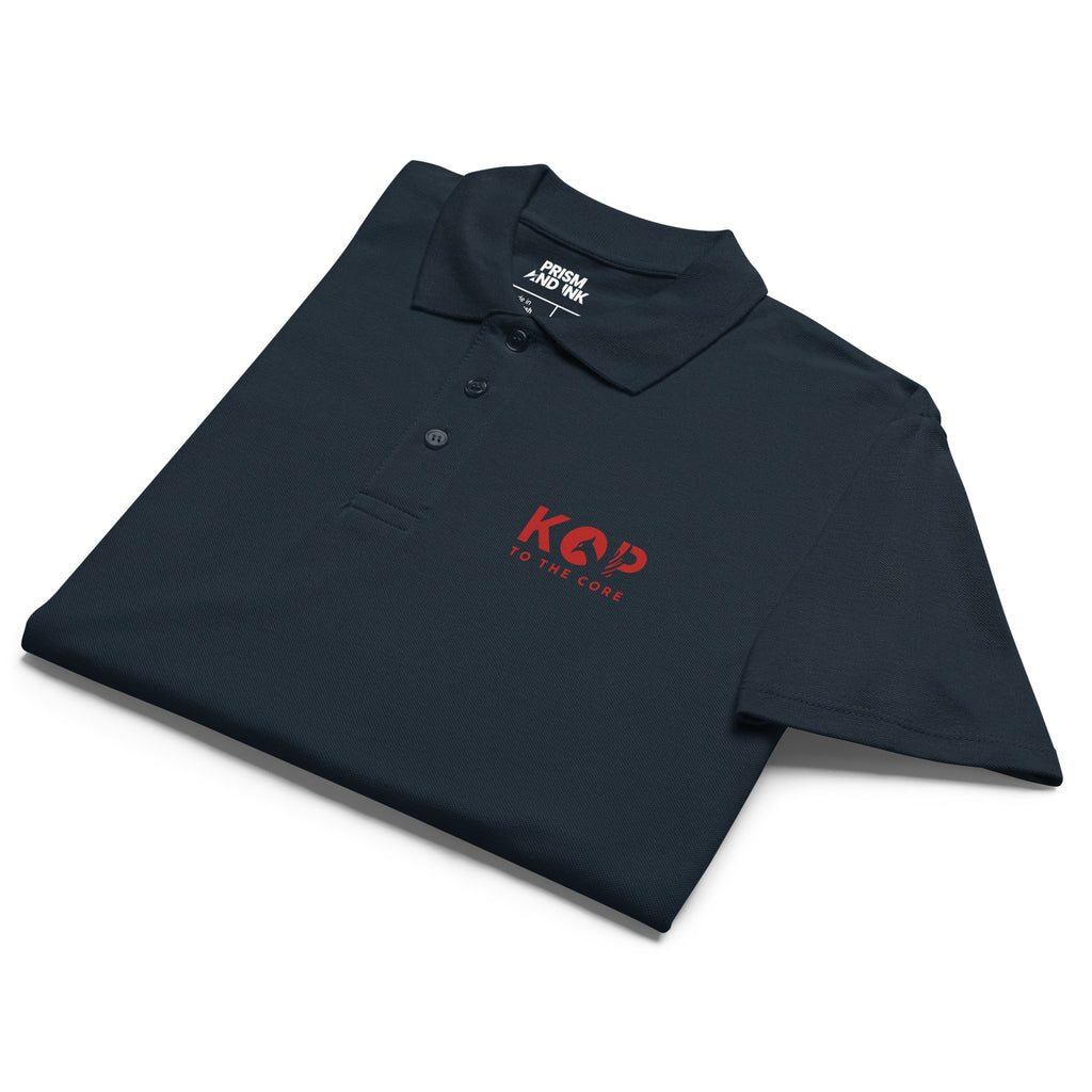 LFC Kop To The Core Polo Shirt-Prism and Ink
