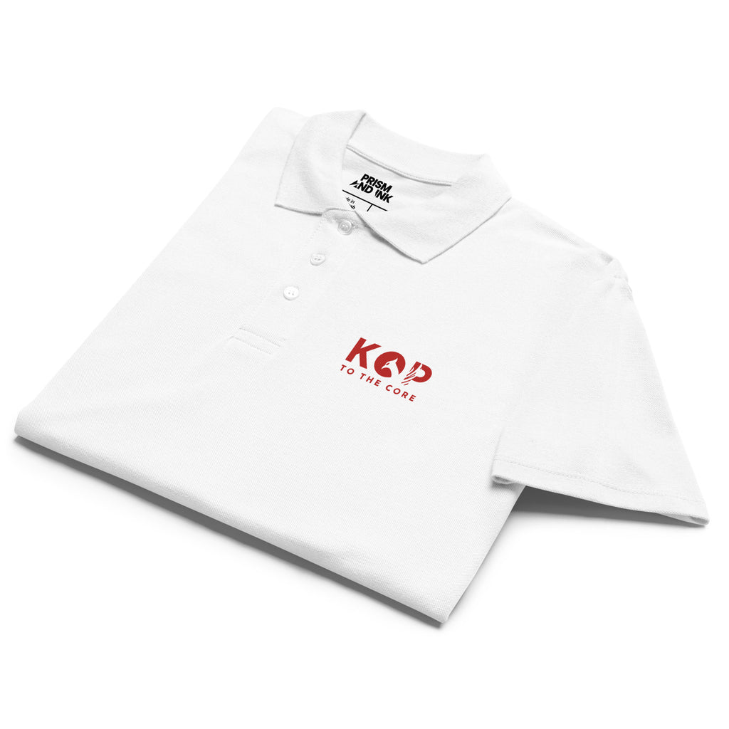 LFC Kop To The Core Polo Shirt-Prism and Ink