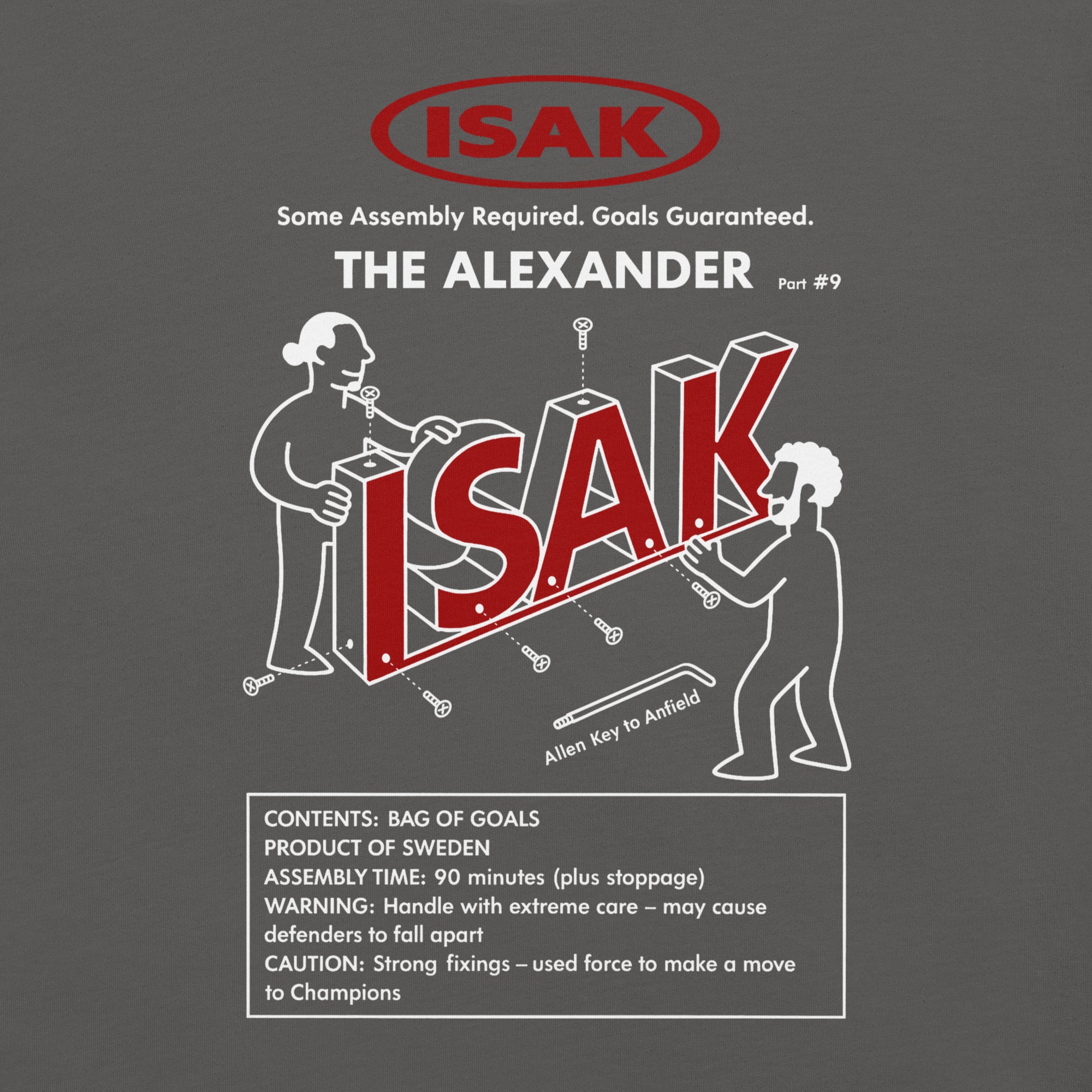 LFC Isak The Alexander Instructions T-Shirt