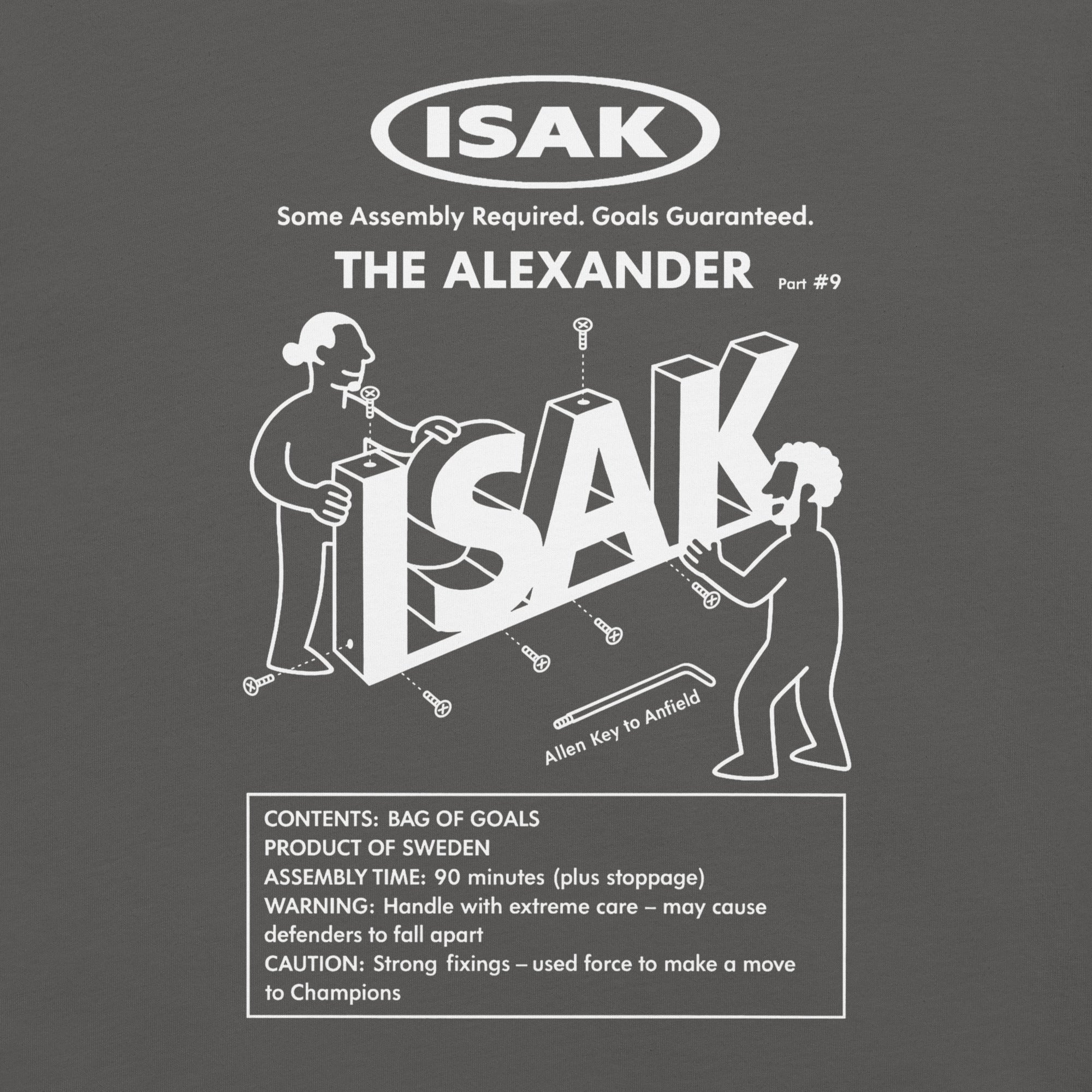 LFC Isak The Alexander Instructions T-Shirt