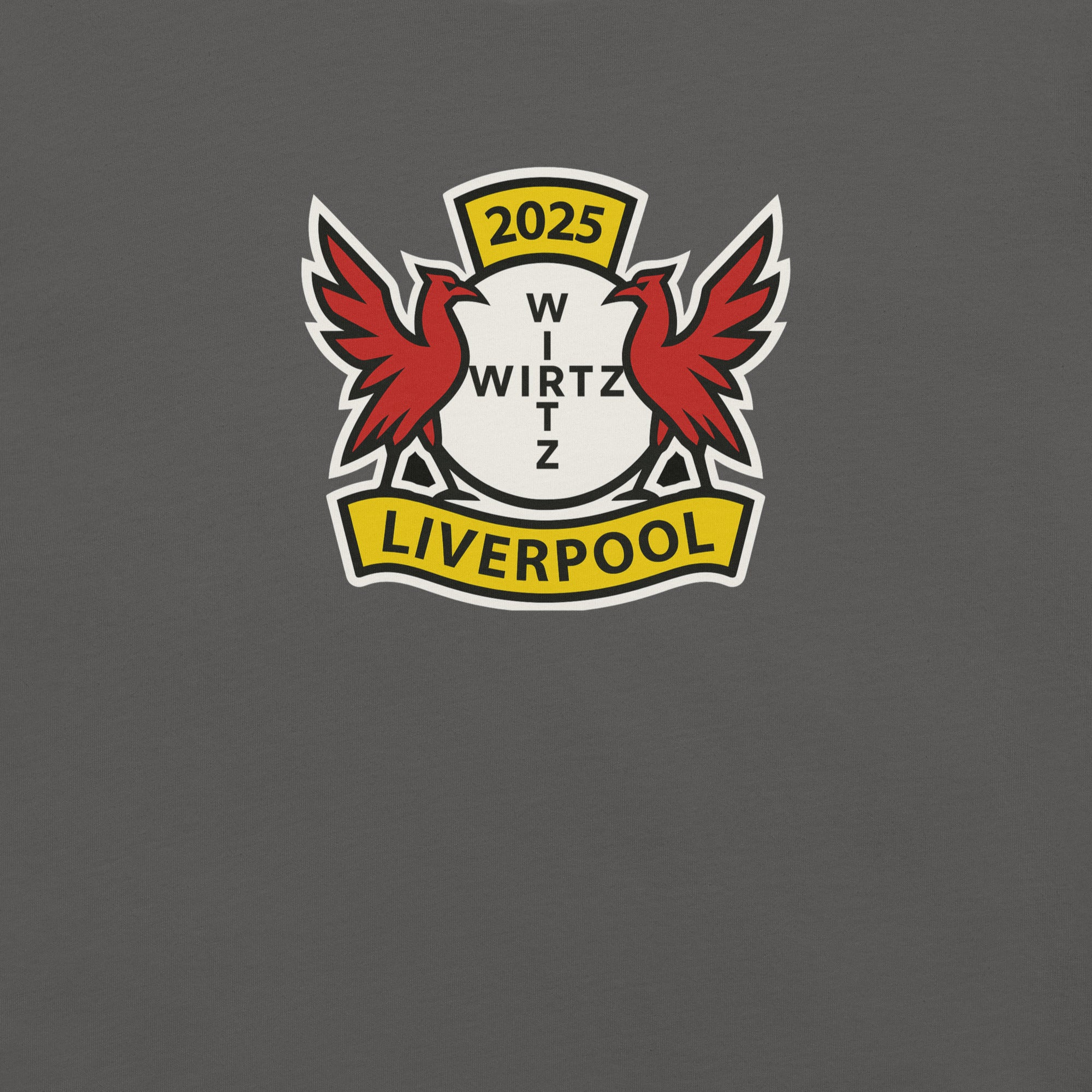LFC Florian Wirtz: Liver-Kusen Crest T-Shirt