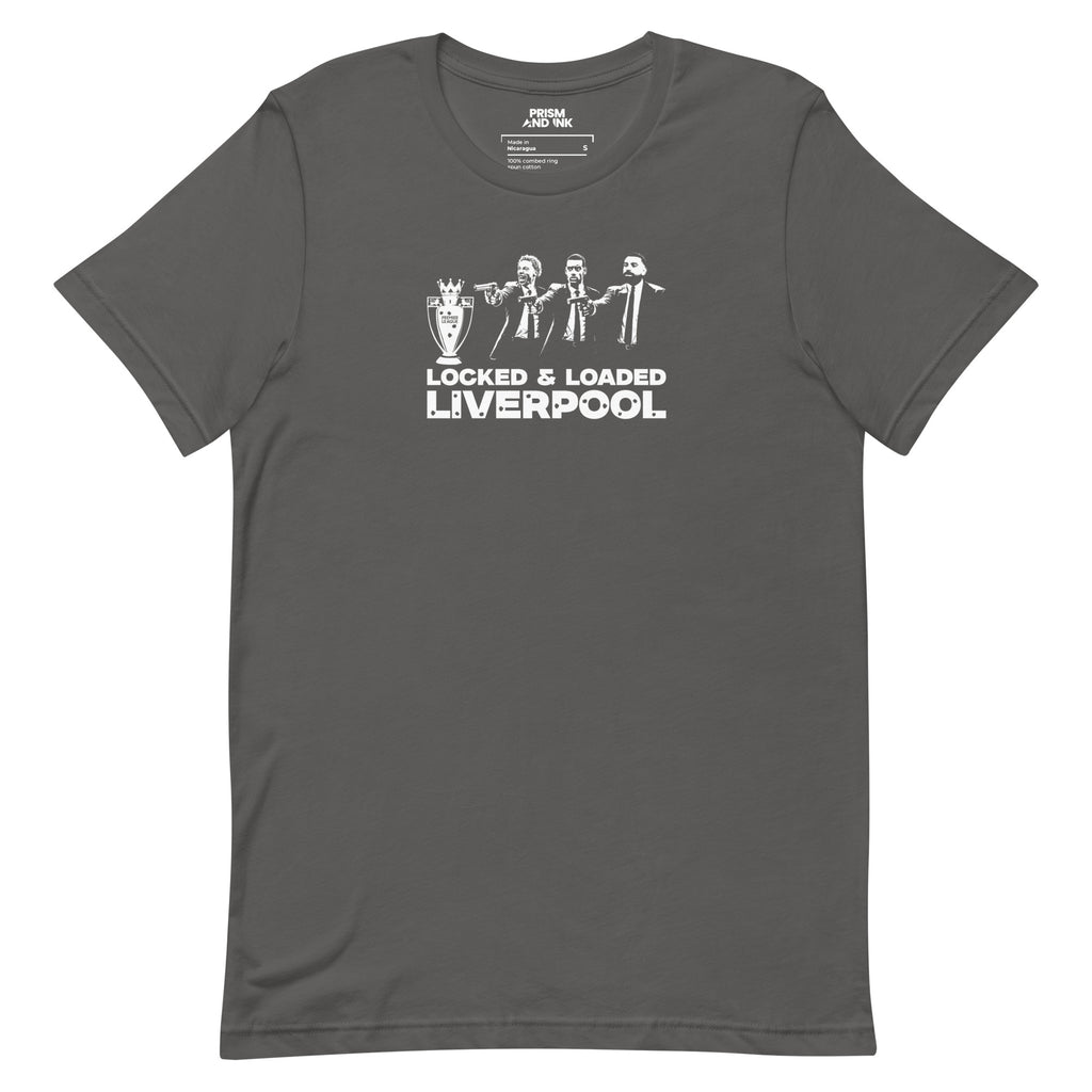 LFC Locked & Loaded – Liverpool’s Lethal Trio T-Shirt-Prism and Ink
