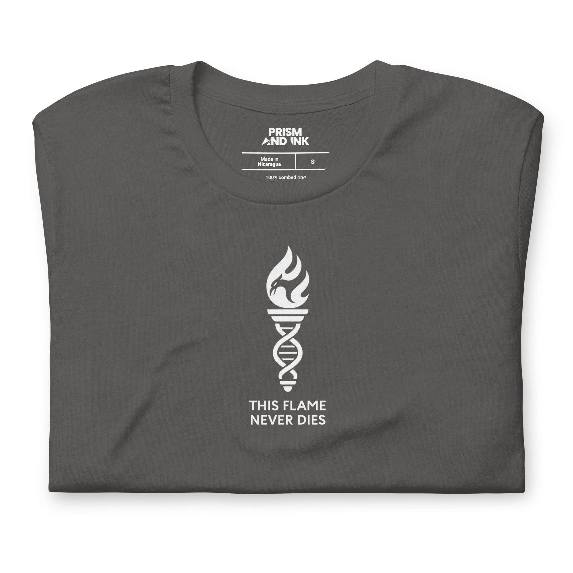 LFC This Flame Never Dies T-Shirt-Prism and Ink