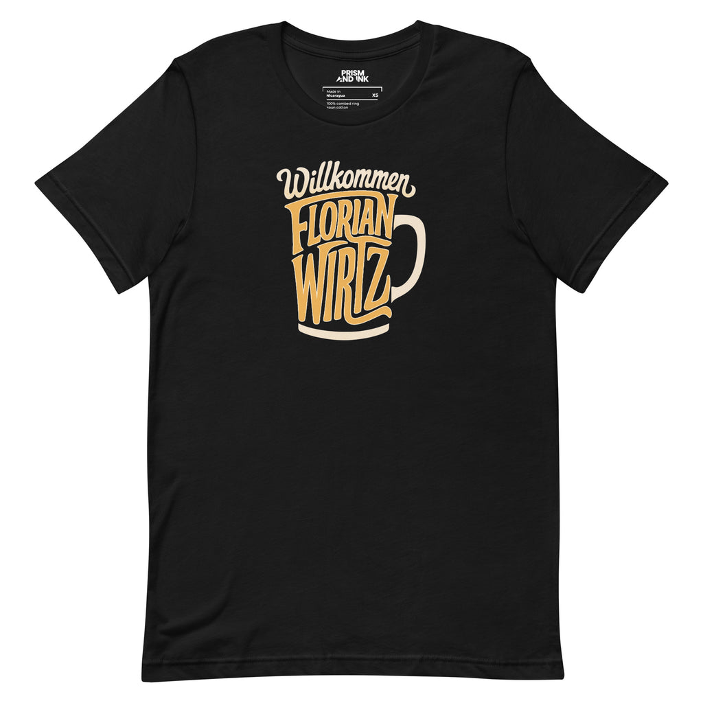 LFC Florian Wirtz: Willkommen T-Shirt-Prism and Ink