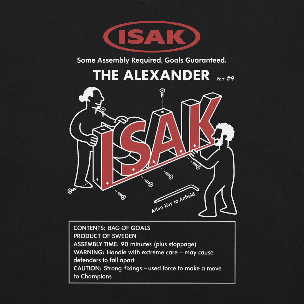 LFC Isak The Alexander Instructions T-Shirt