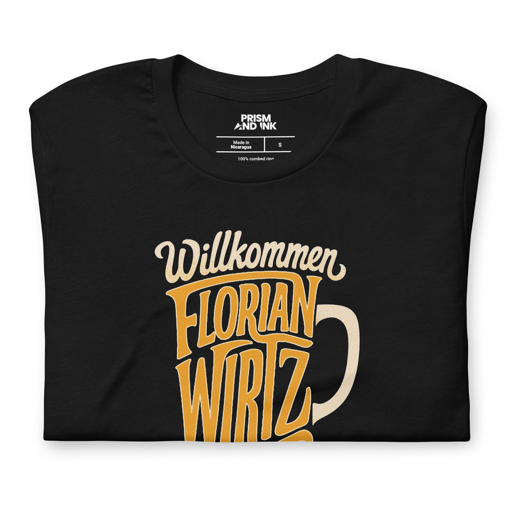 LFC Florian Wirtz: Willkommen T-Shirt-Prism and Ink