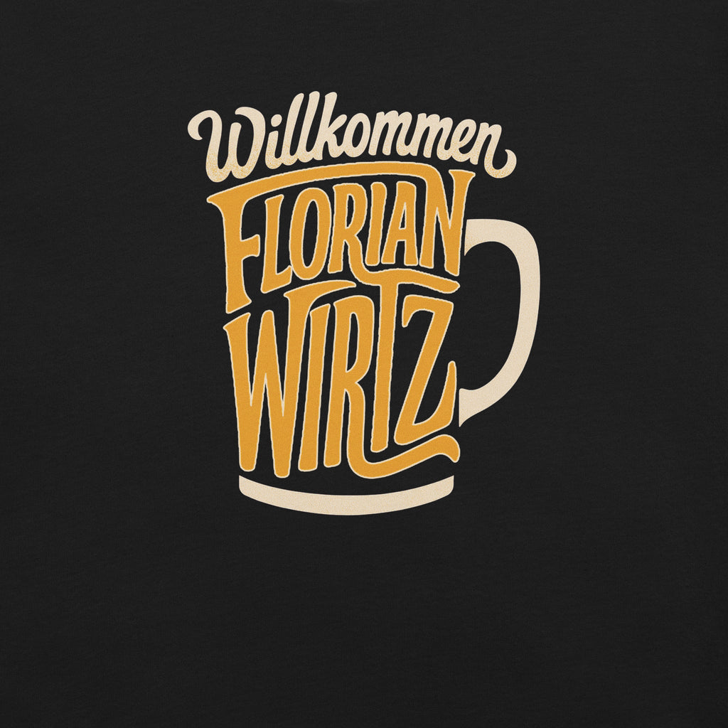 LFC Florian Wirtz: Willkommen T-Shirt-Prism and Ink