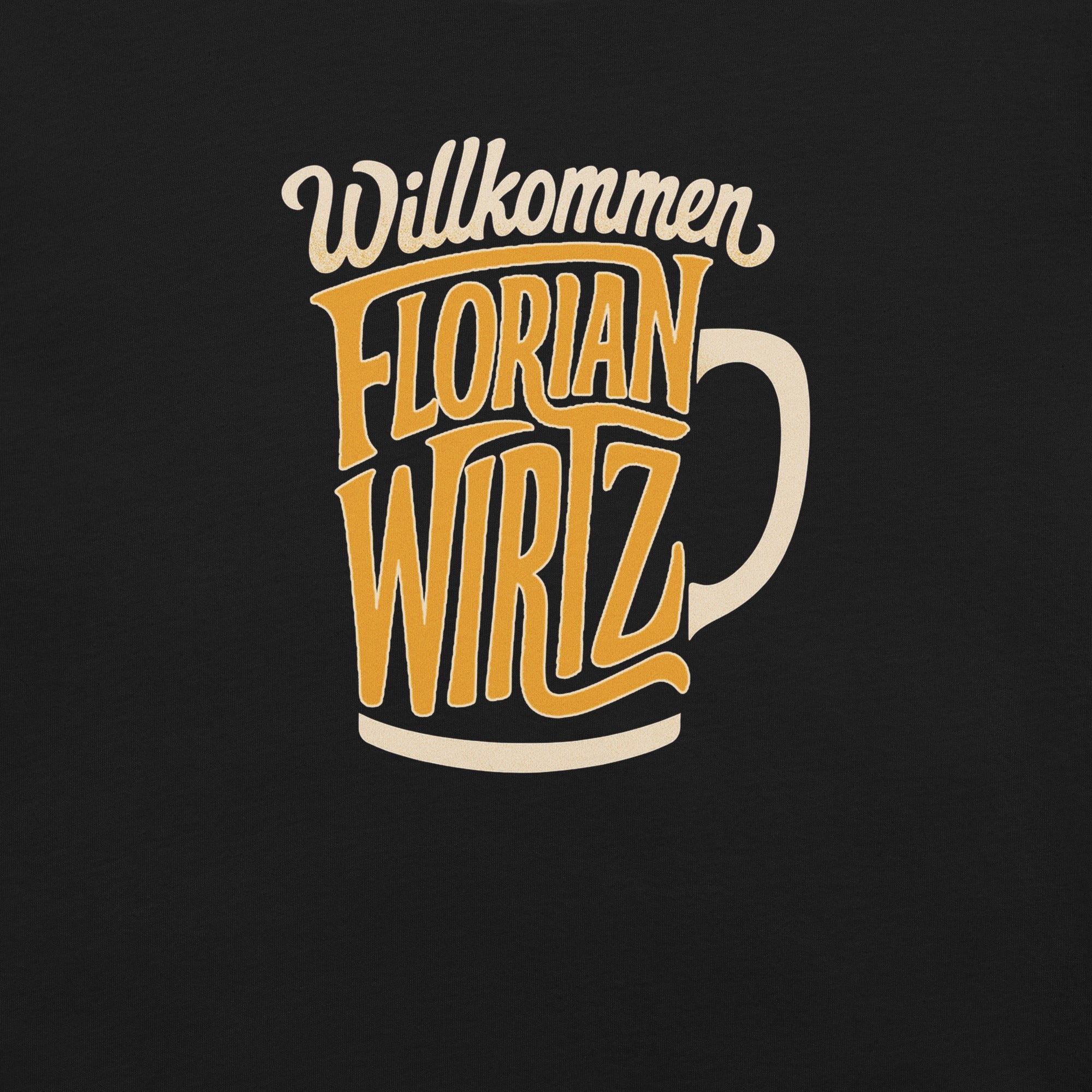 LFC Florian Wirtz: Willkommen T-Shirt-Prism and Ink