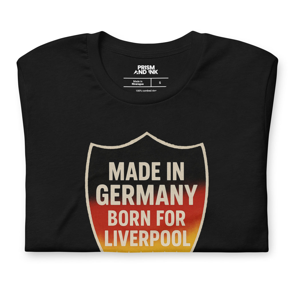 LFC Florian Wirtz: Born For Liverpool T-Shirt-Prism and Ink