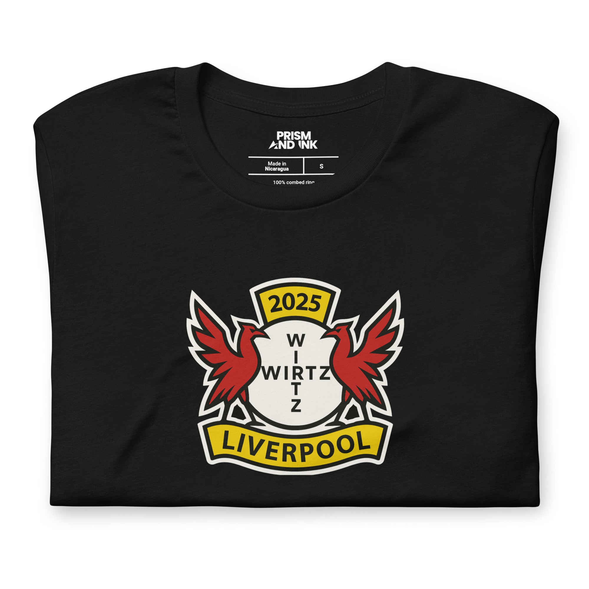 LFC Florian Wirtz: Liver-Kusen Crest T-Shirt