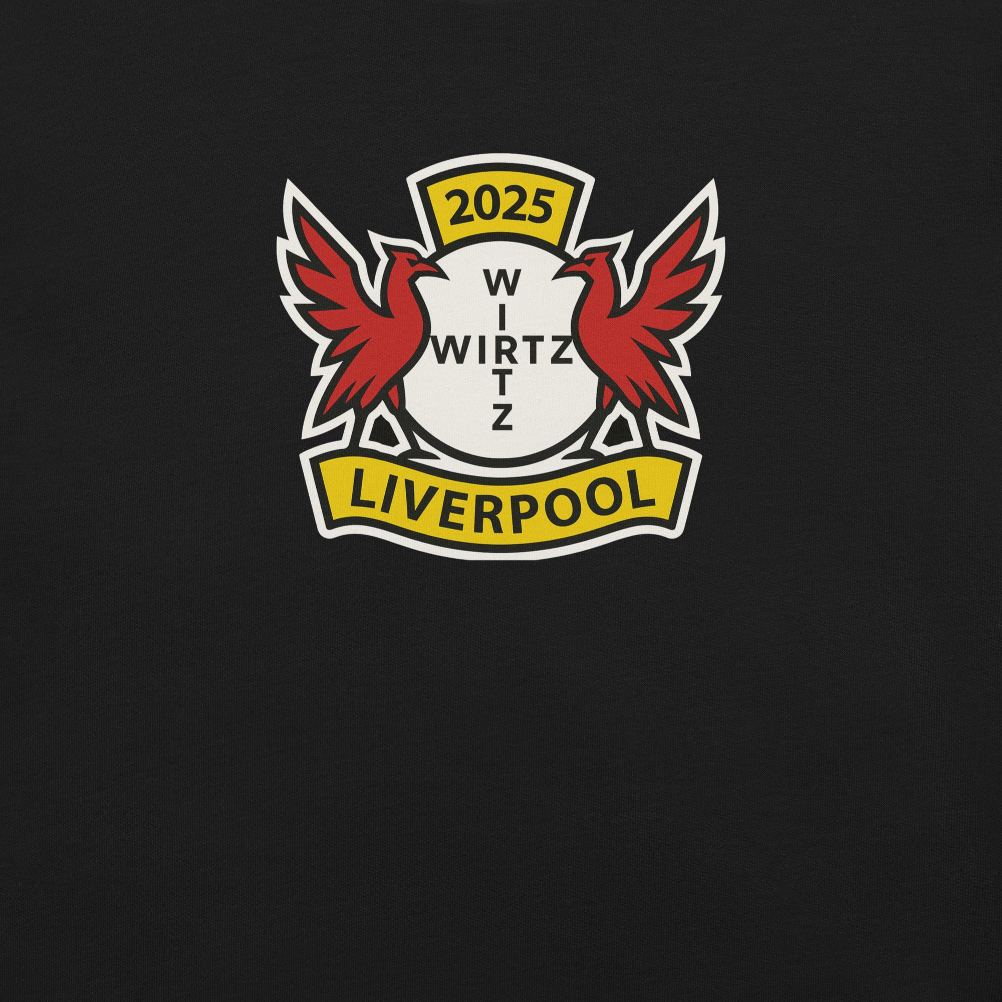 LFC Florian Wirtz: Liver-Kusen Crest T-Shirt