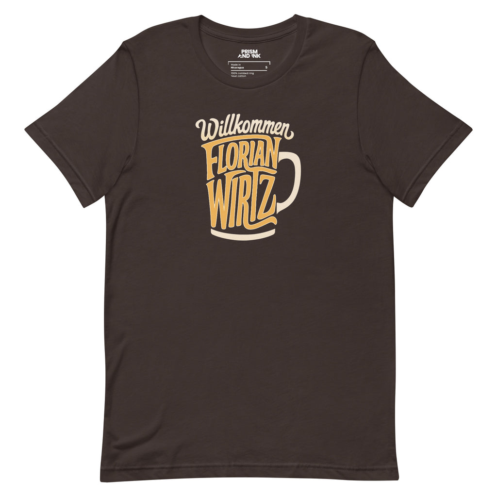 LFC Florian Wirtz: Willkommen T-Shirt-Prism and Ink