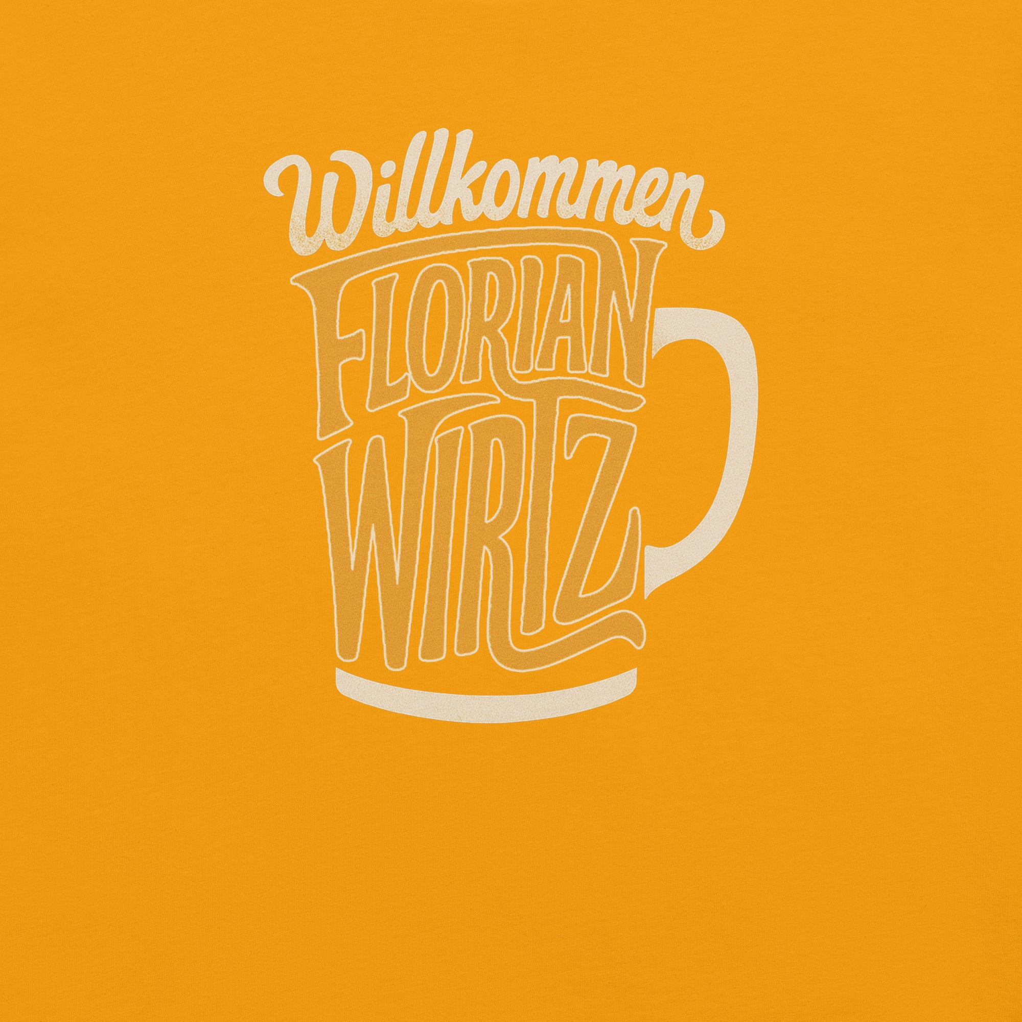 LFC Florian Wirtz: Willkommen T-Shirt-Prism and Ink