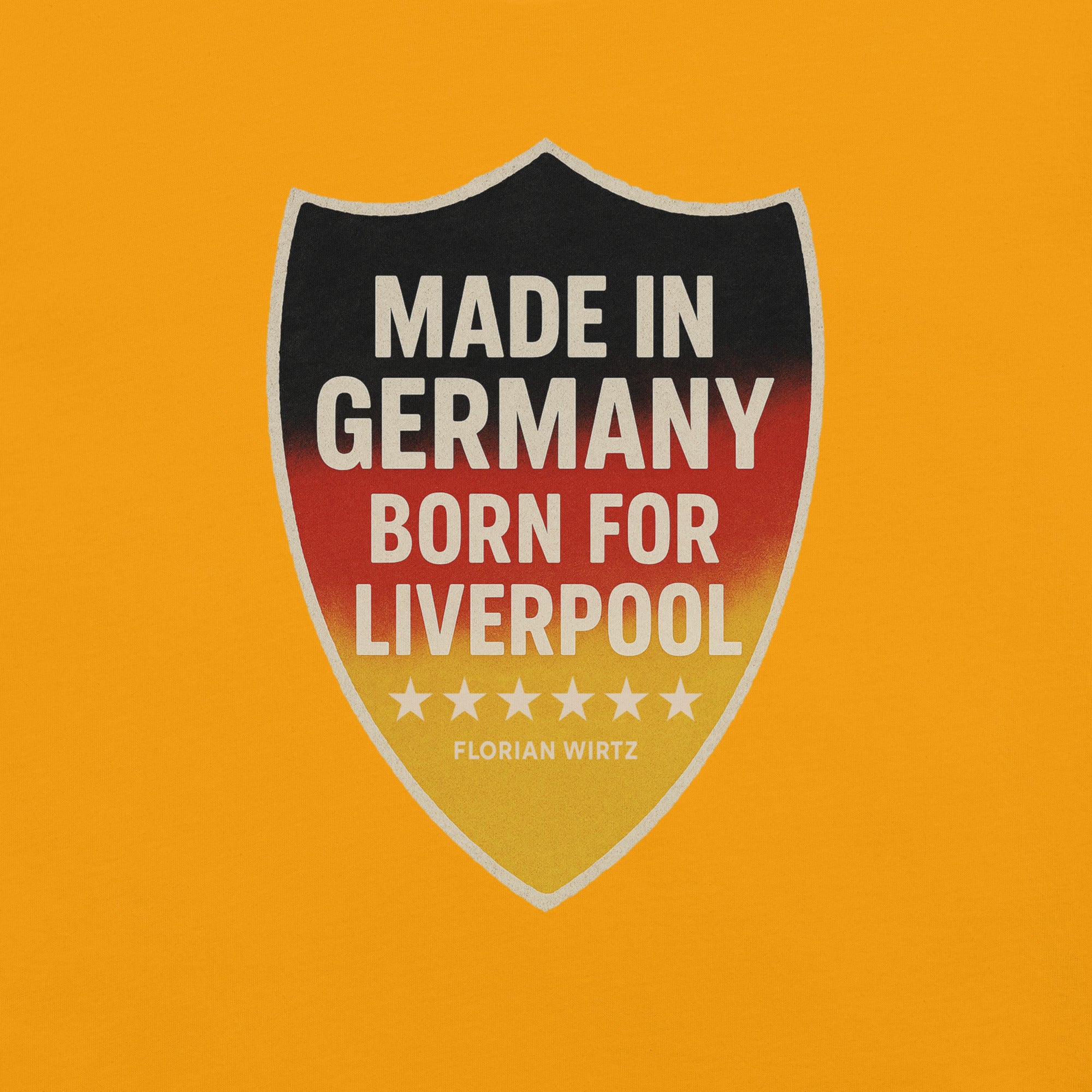 LFC Florian Wirtz: Born For Liverpool T-Shirt-Prism and Ink