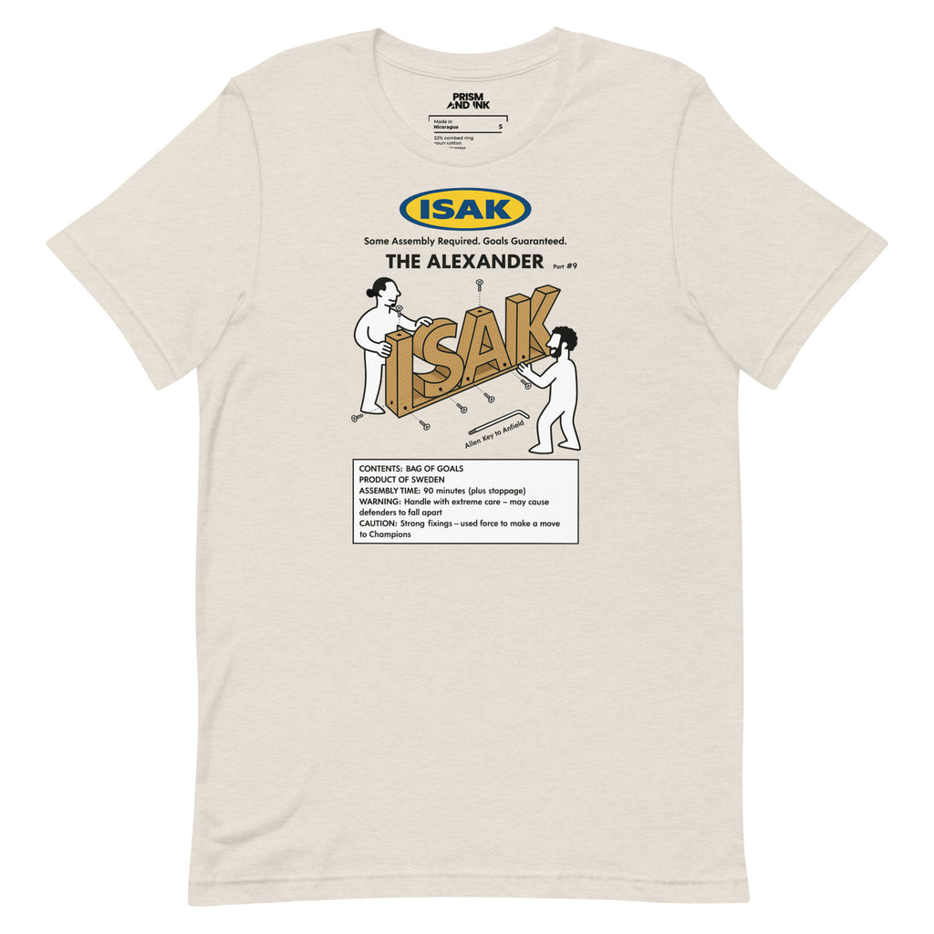 LFC Isak The Alexander Instructions T-Shirt-Prism and Ink