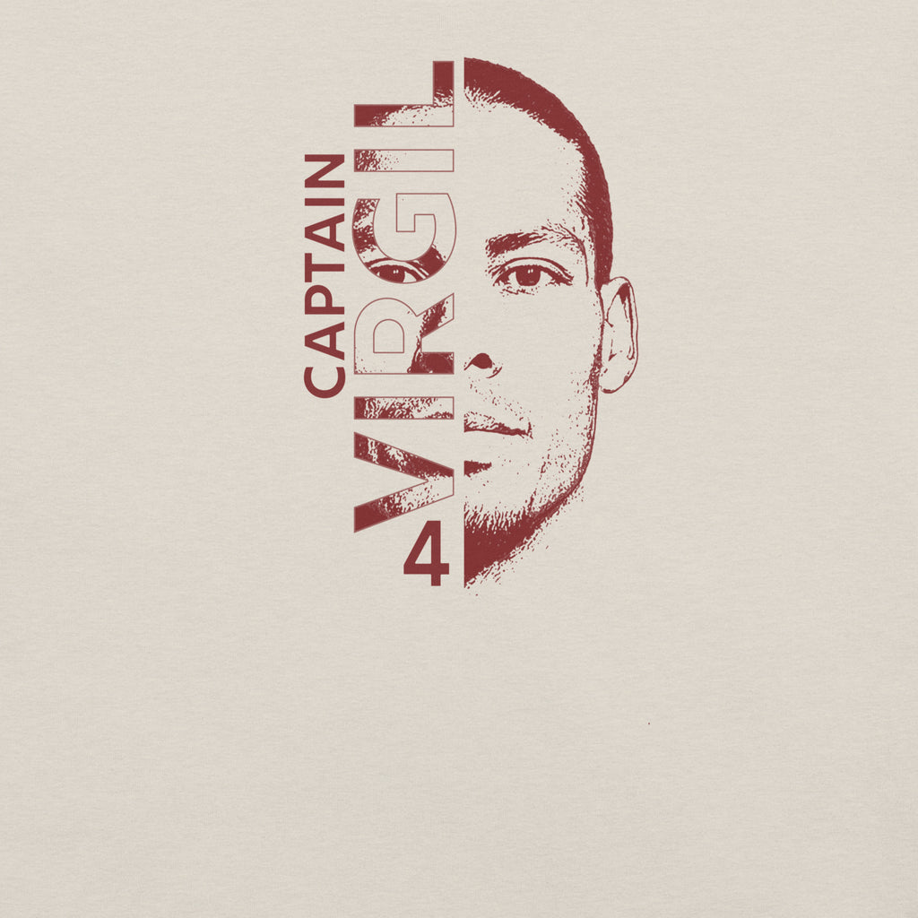 LFC Captain Virgil The Face of Defence T-Shirt-Prism and Ink