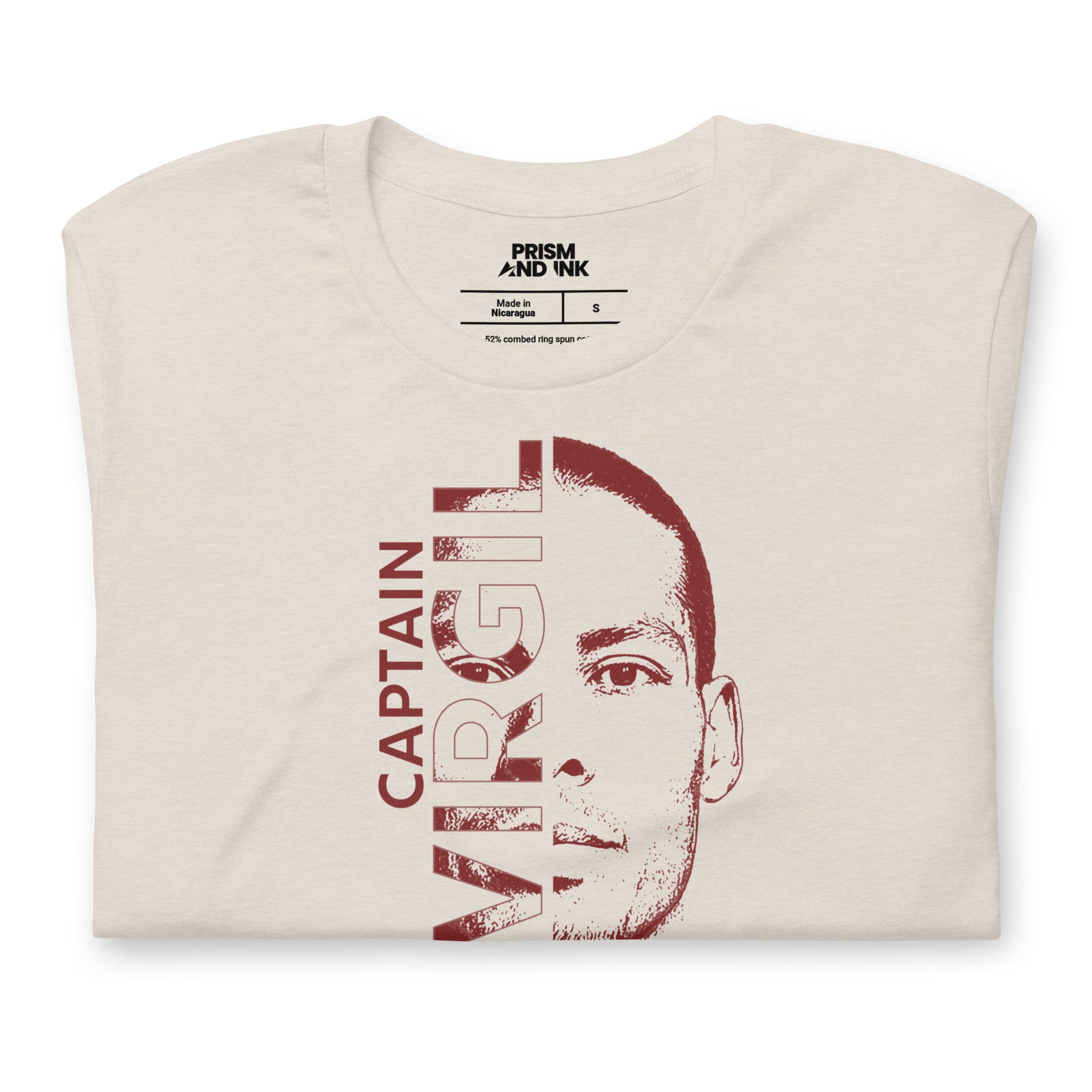LFC Captain Virgil The Face of Defence T-Shirt-Prism and Ink