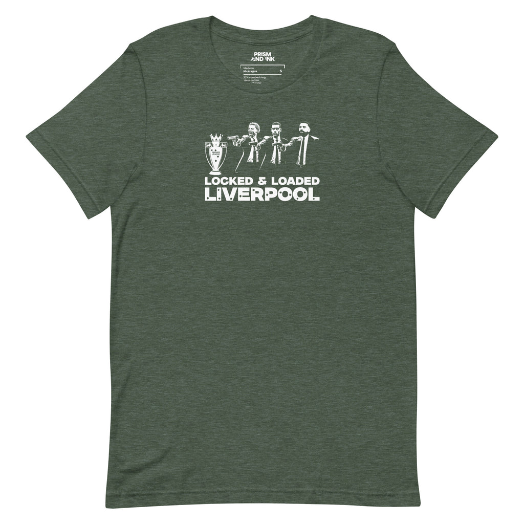 LFC Locked & Loaded – Liverpool’s Lethal Trio T-Shirt-Prism and Ink