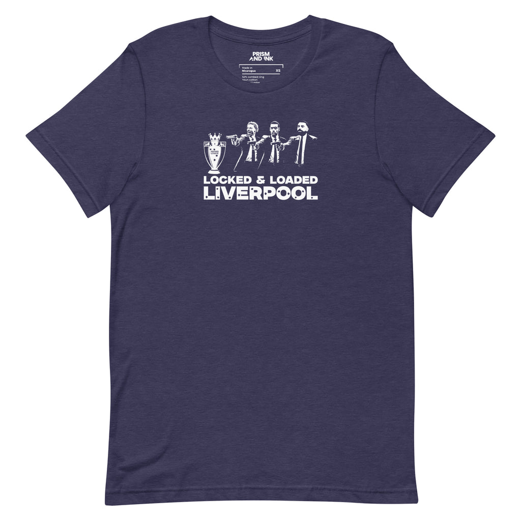 LFC Locked & Loaded – Liverpool’s Lethal Trio T-Shirt-Prism and Ink