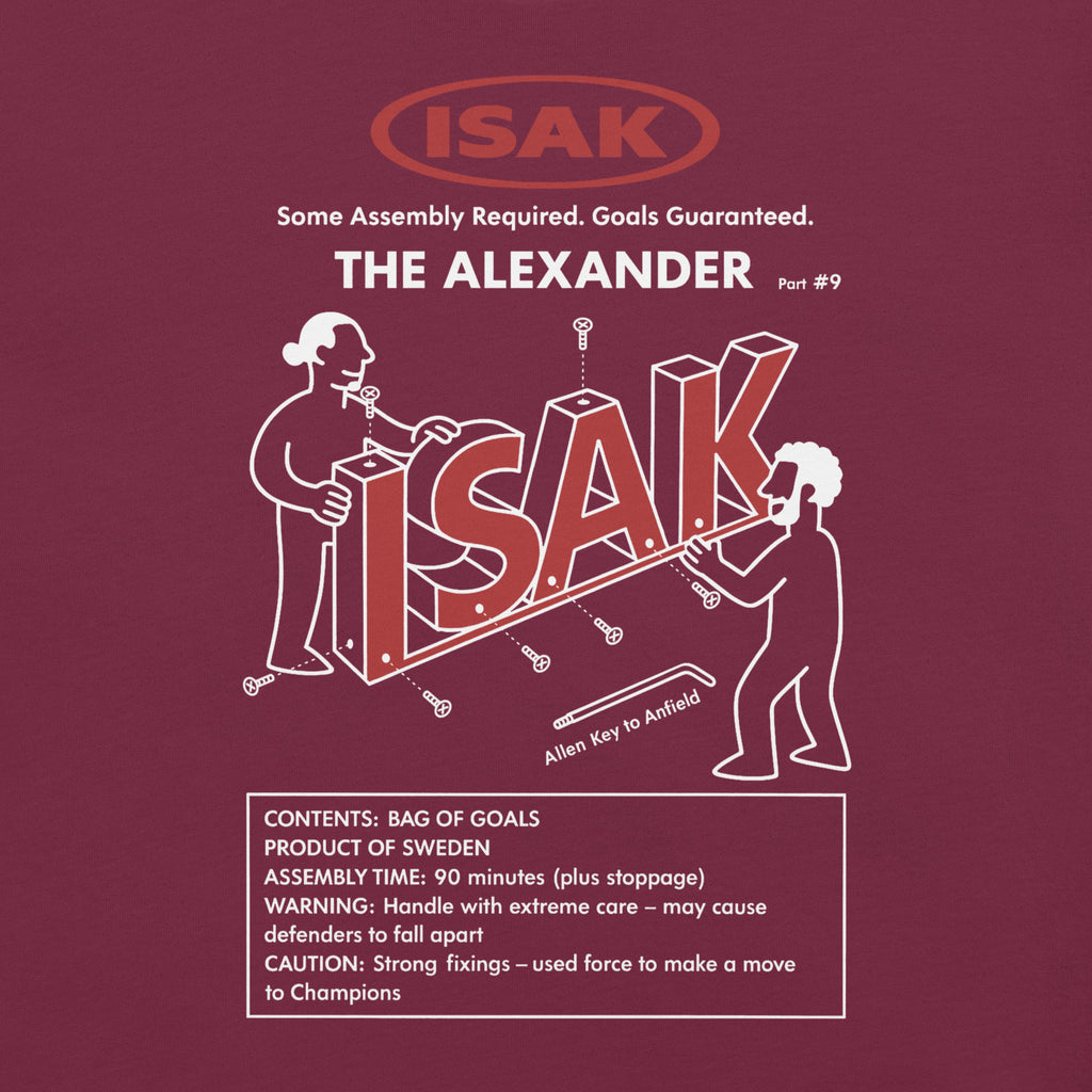 LFC Isak The Alexander Instructions T-Shirt