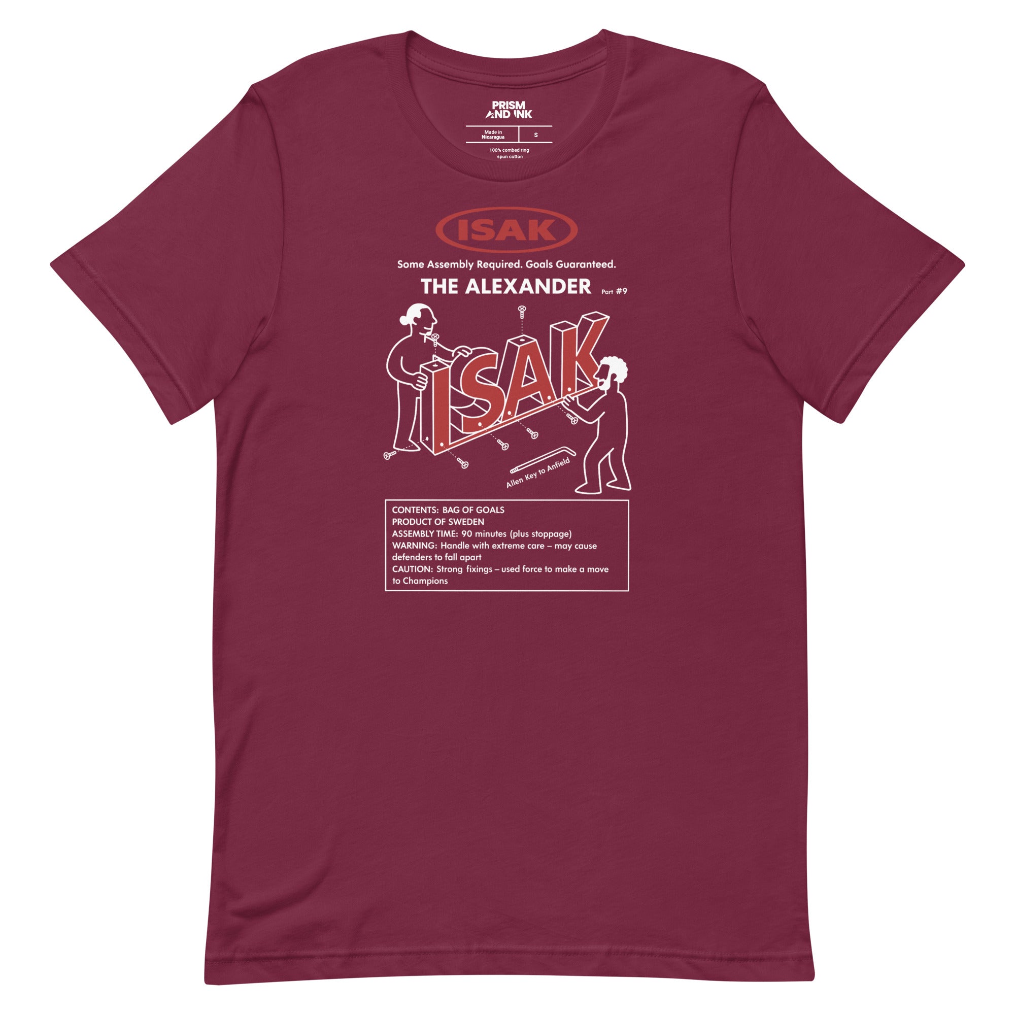 LFC Isak The Alexander Instructions T-Shirt