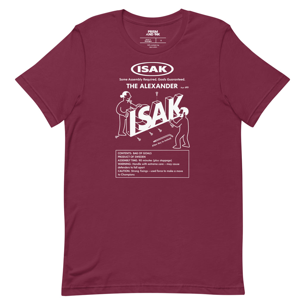 LFC Isak The Alexander Instructions T-Shirt-Prism and Ink