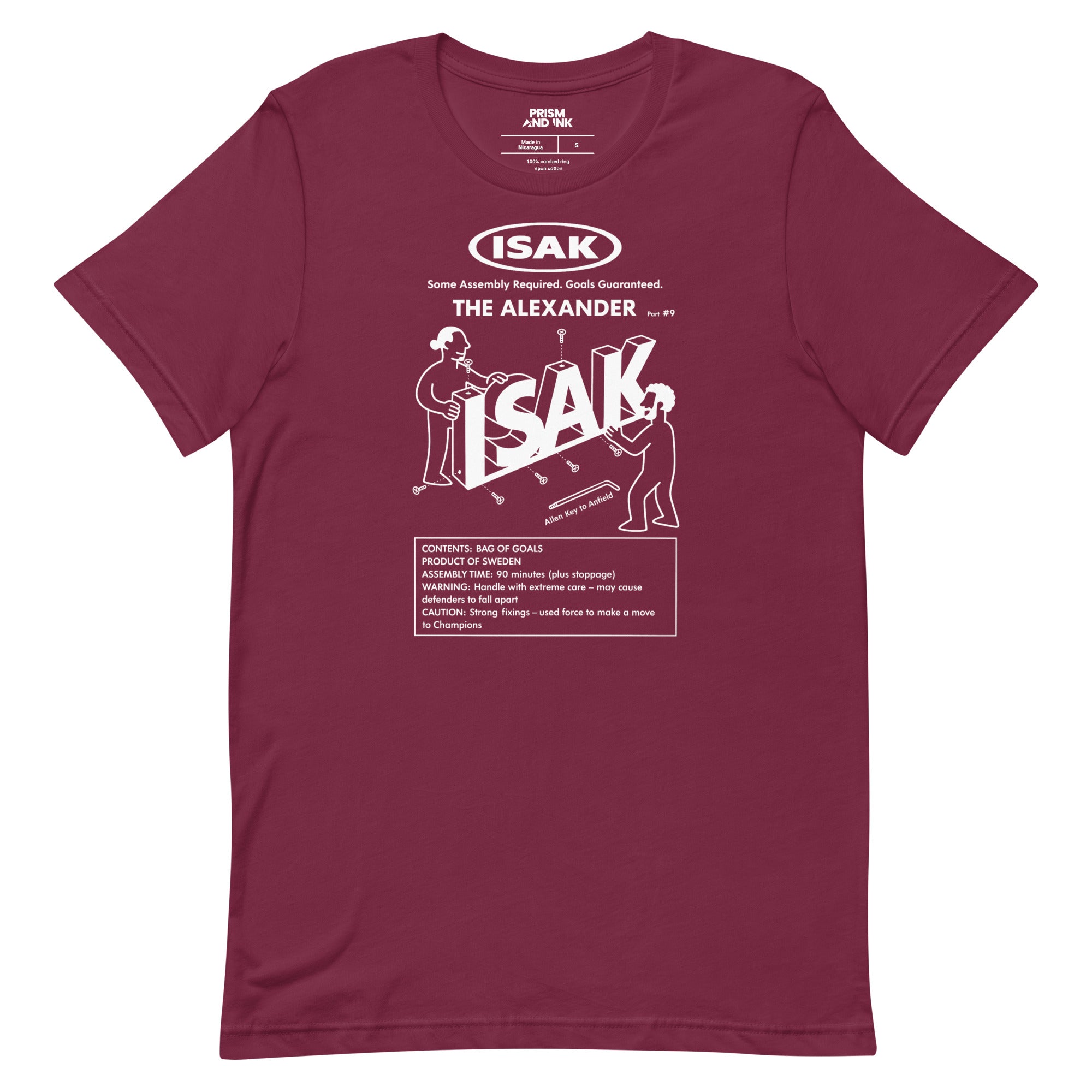 LFC Isak The Alexander Instructions T-Shirt