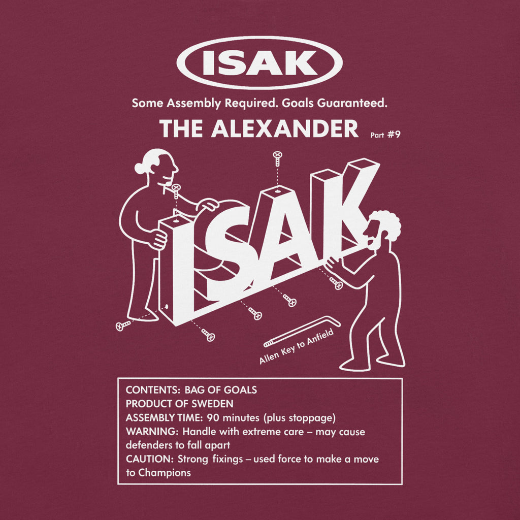 LFC Isak The Alexander Instructions T-Shirt