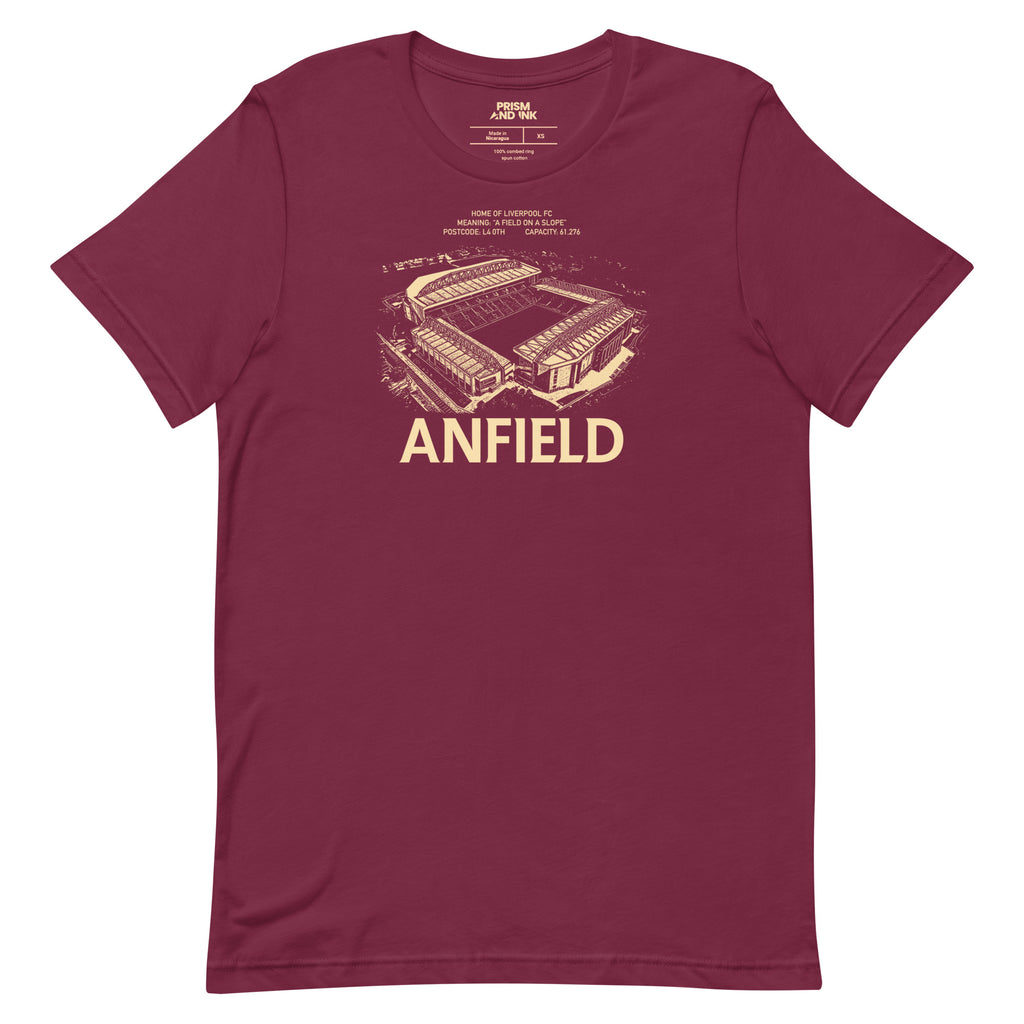 LFC Anfield Our Heart T-Shirt-Prism and Ink