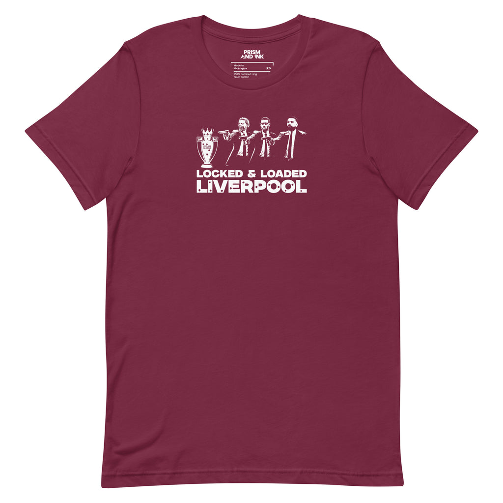 LFC Locked & Loaded – Liverpool’s Lethal Trio T-Shirt-Prism and Ink
