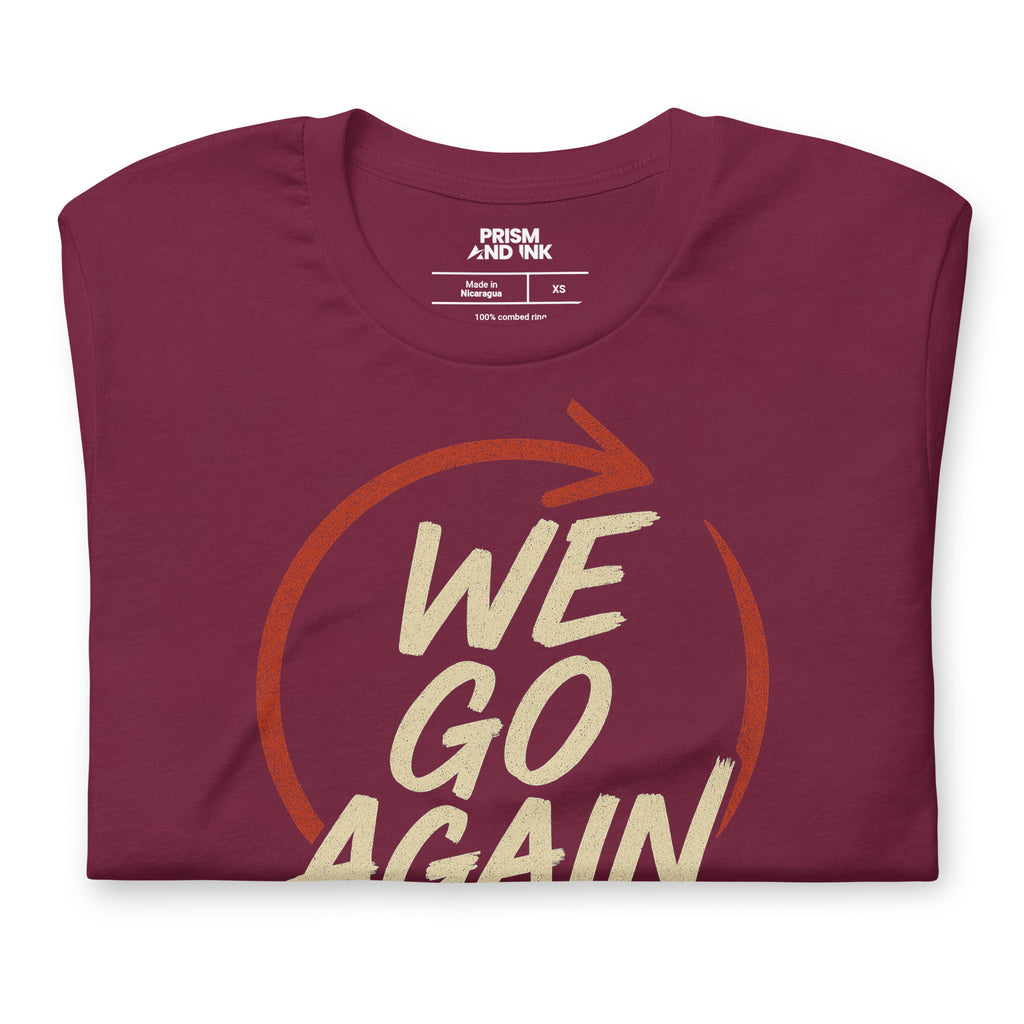 LFC We Go Again – YNWA Circle T-Shirt-Prism and Ink