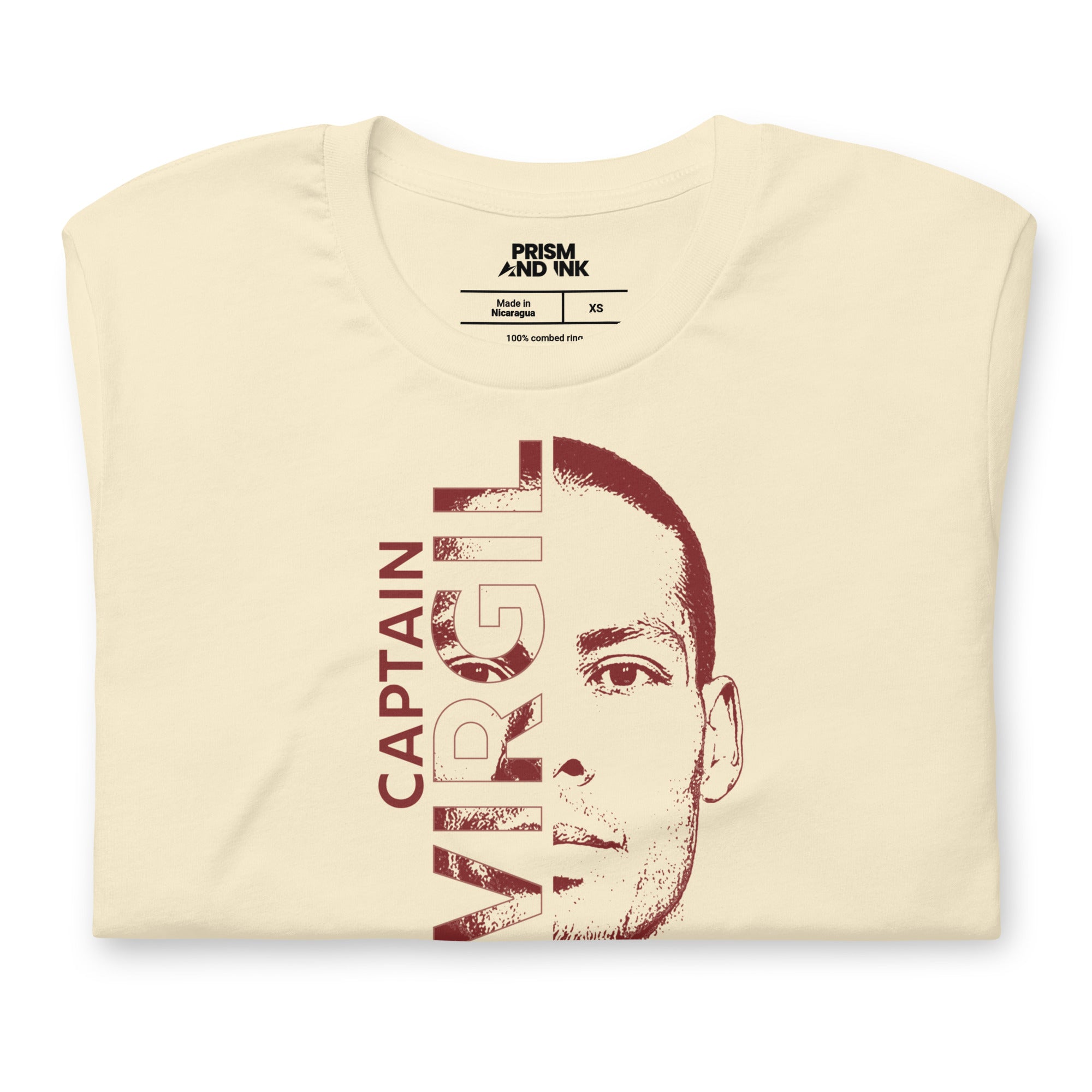LFC Captain Virgil The Face of Defence T-Shirt-Prism and Ink