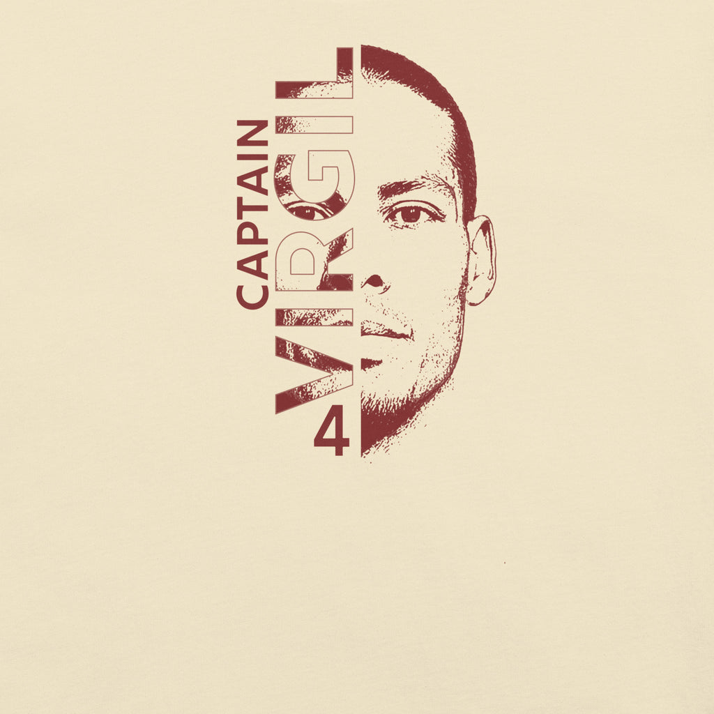 LFC Captain Virgil The Face of Defence T-Shirt-Prism and Ink