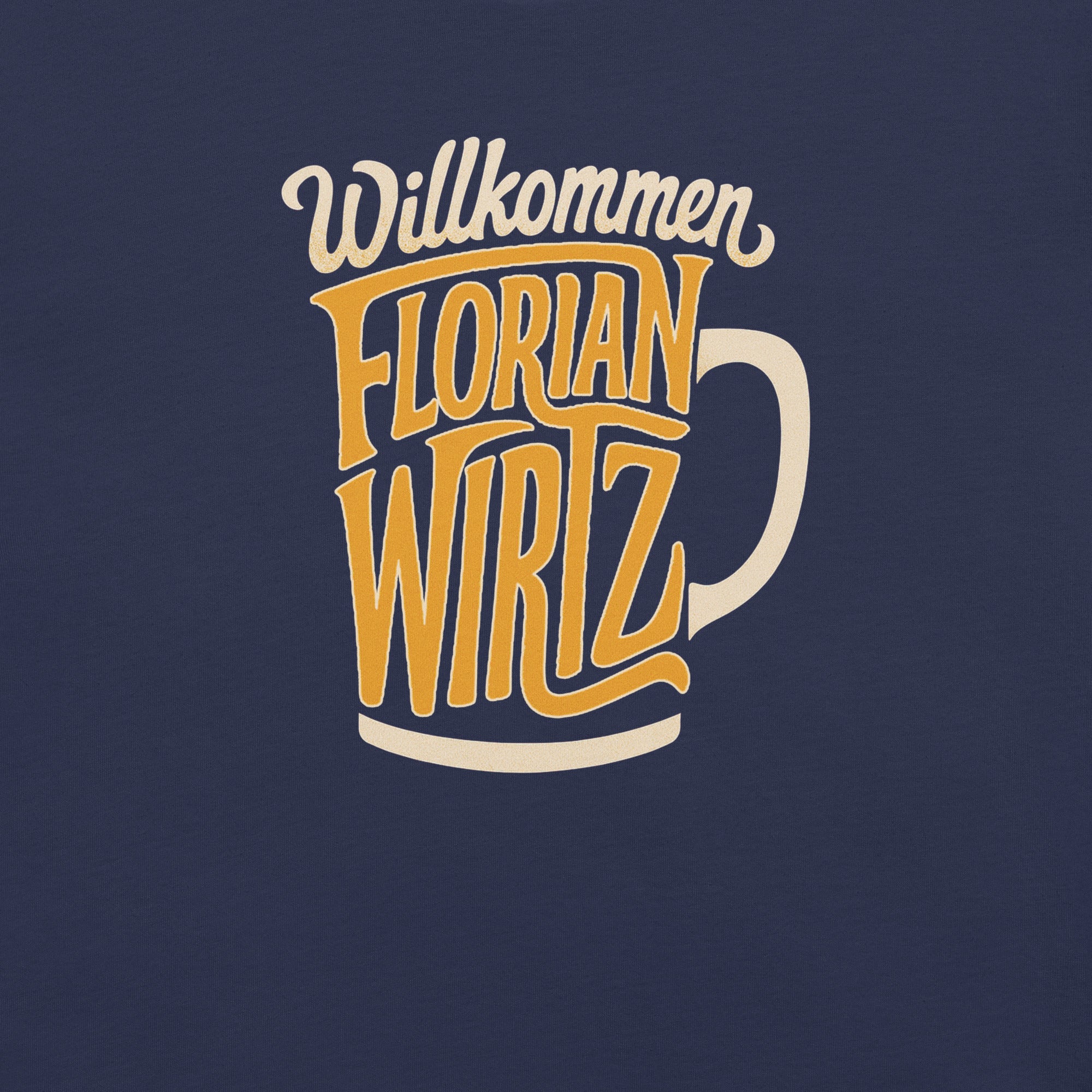 LFC Florian Wirtz: Willkommen T-Shirt-Prism and Ink