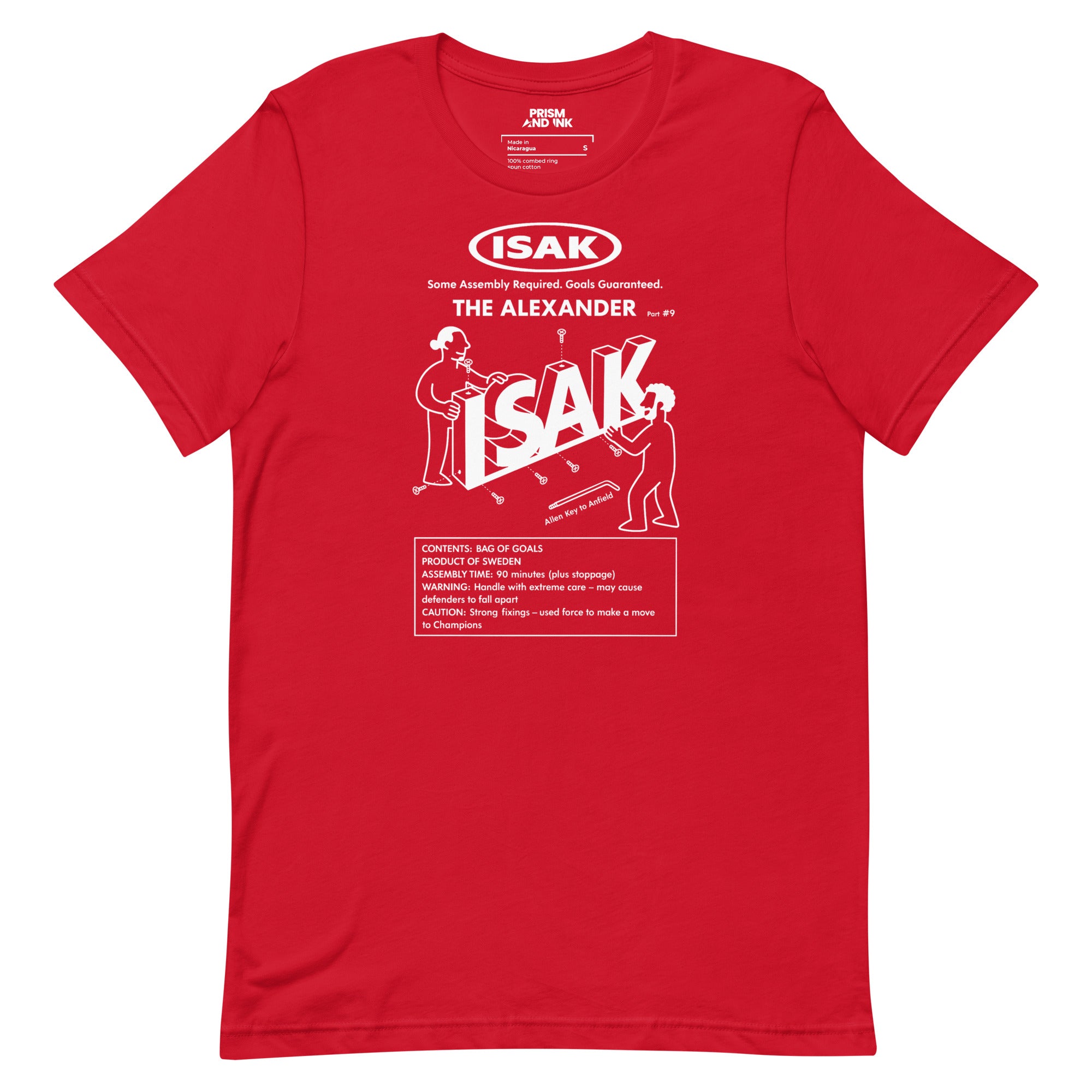 LFC Isak The Alexander Instructions T-Shirt