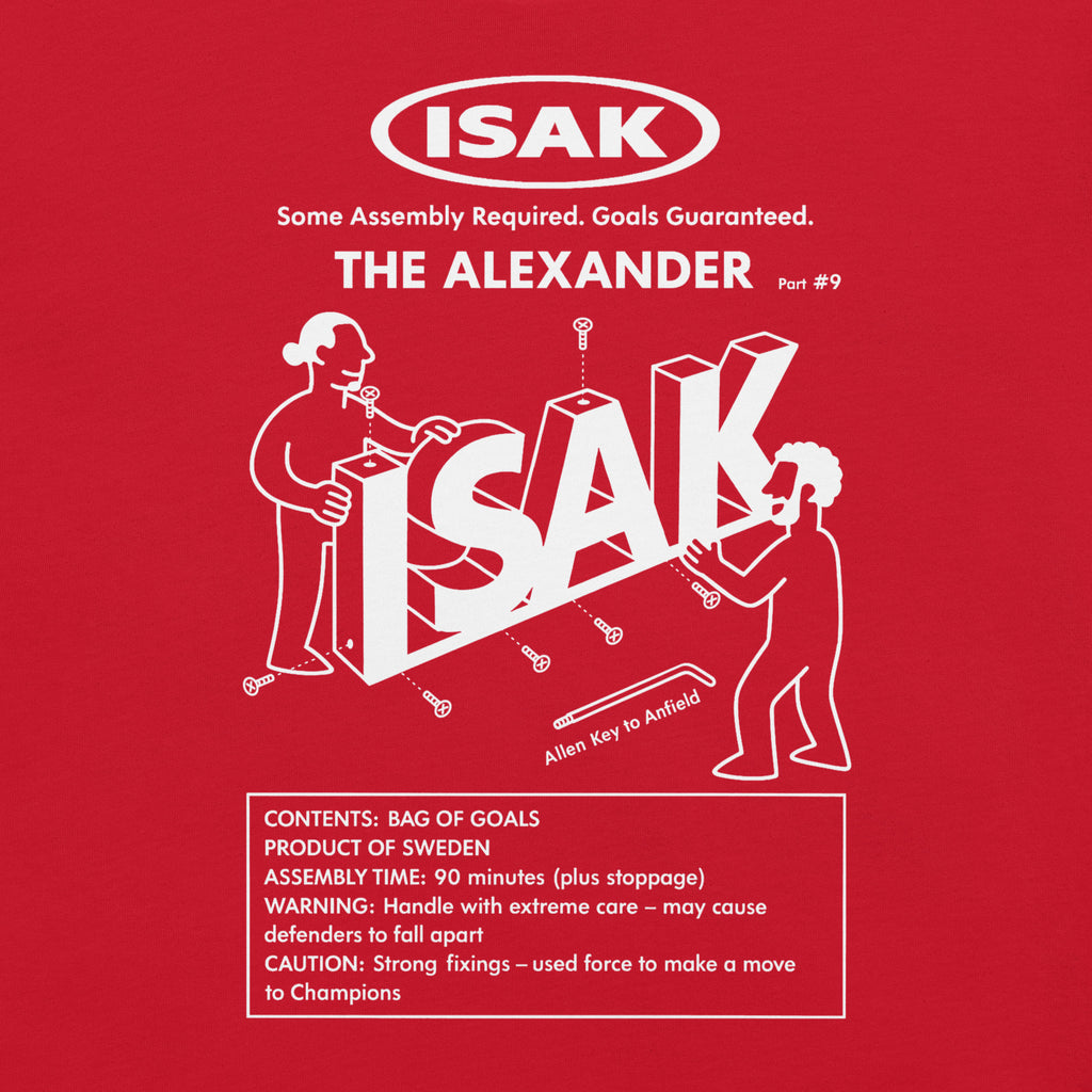 LFC Isak The Alexander Instructions T-Shirt