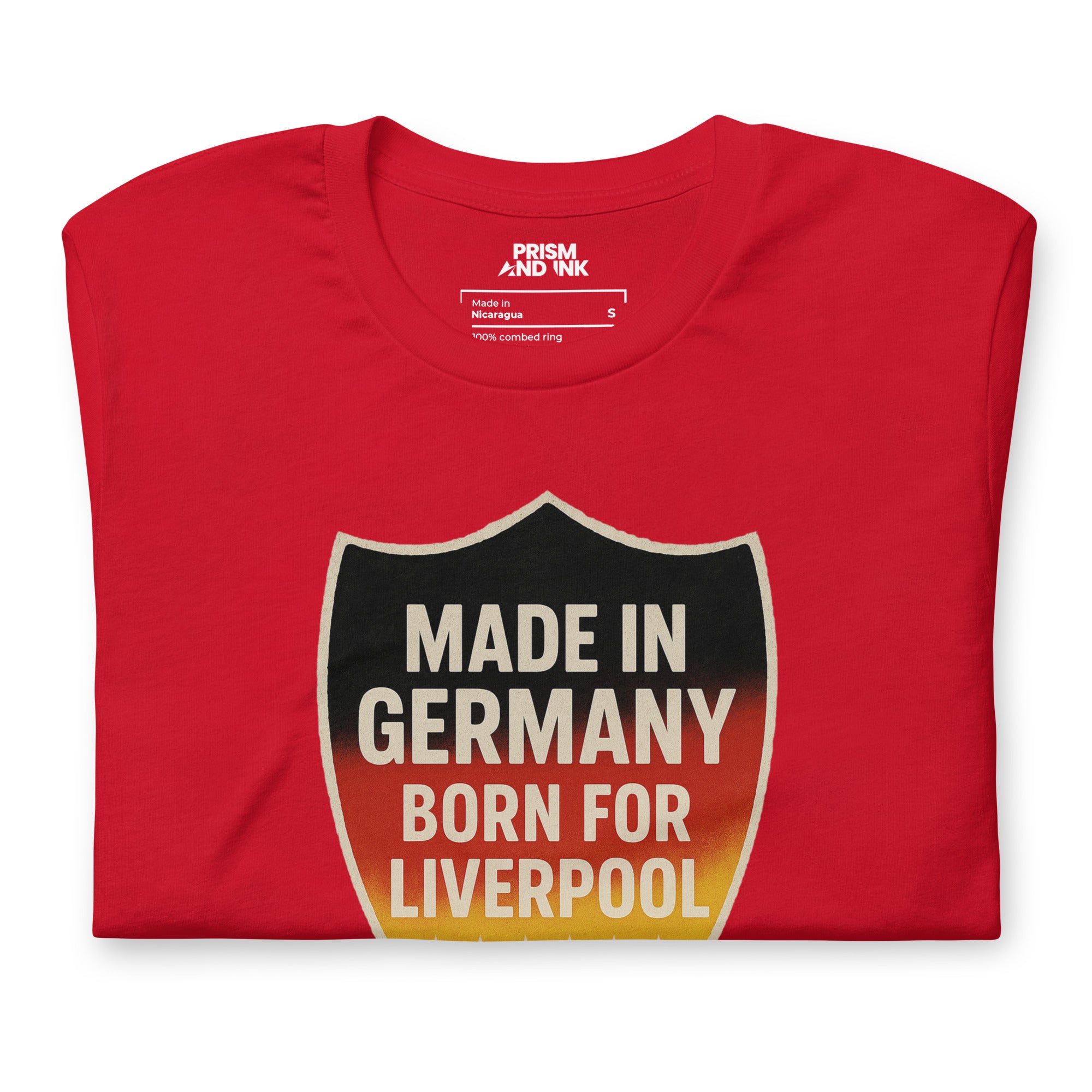 LFC Florian Wirtz: Born For Liverpool T-Shirt-Prism and Ink