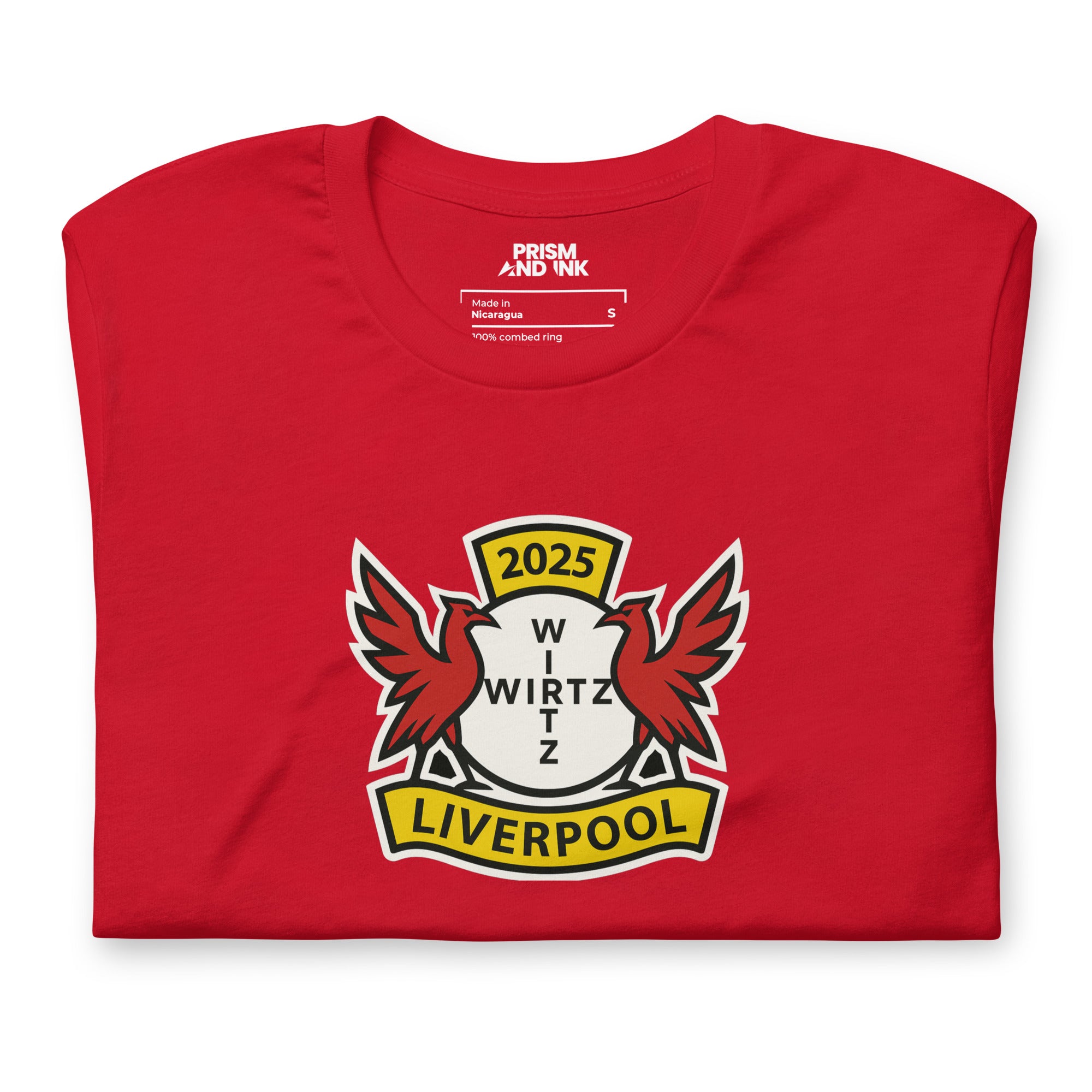 LFC Florian Wirtz: Liver-Kusen Crest T-Shirt