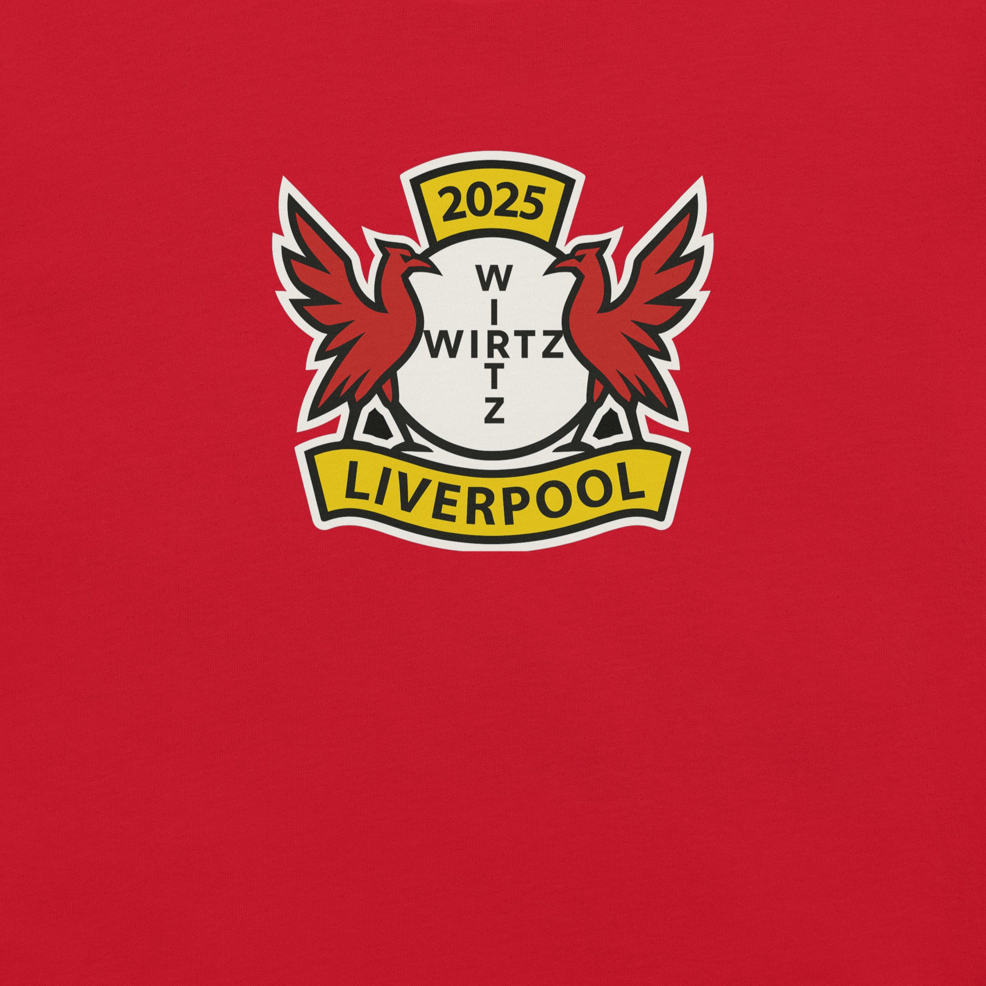LFC Florian Wirtz: Liver-Kusen Crest T-Shirt