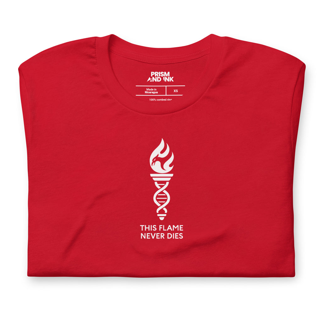 LFC This Flame Never Dies T-Shirt-Prism and Ink