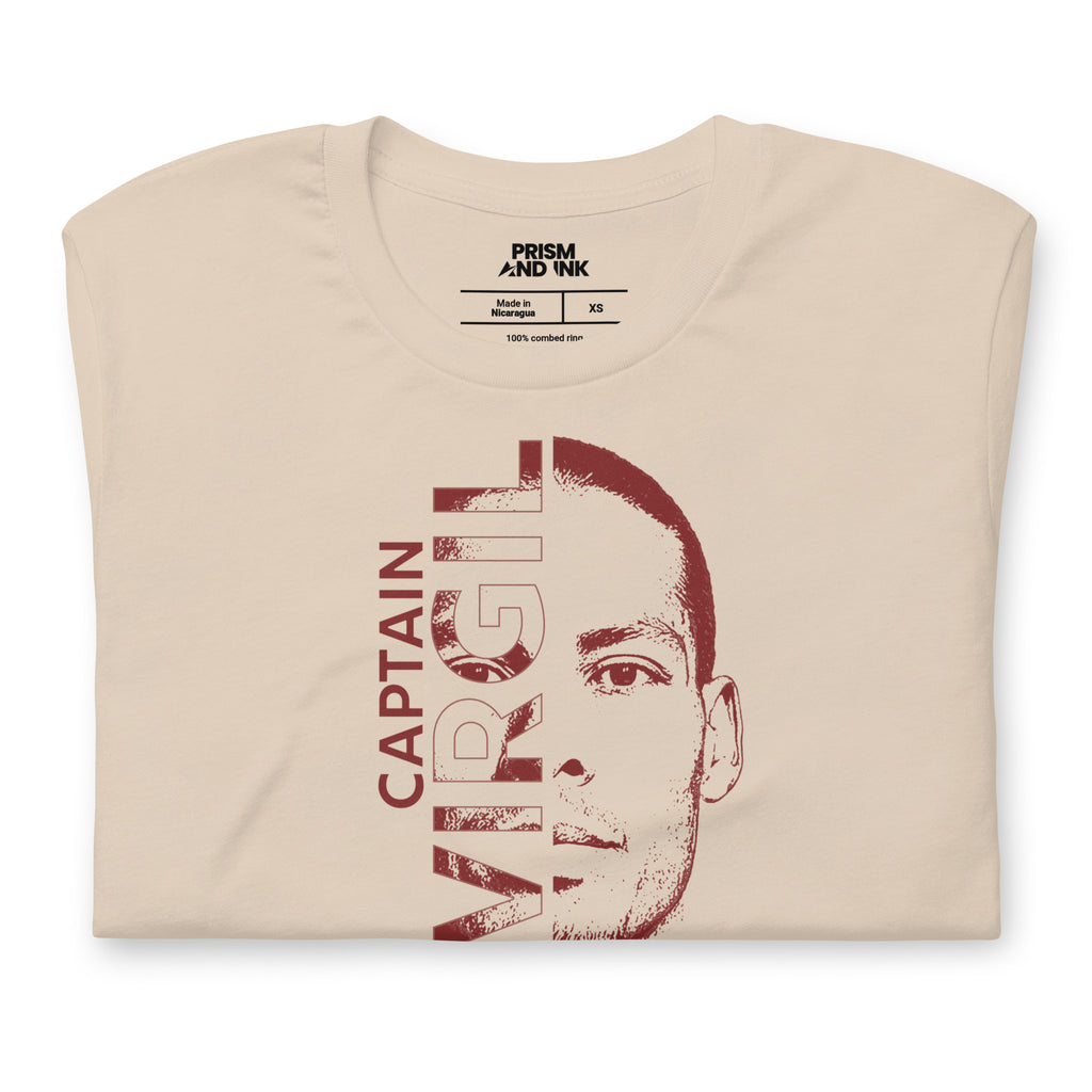 LFC Captain Virgil The Face of Defence T-Shirt-Prism and Ink