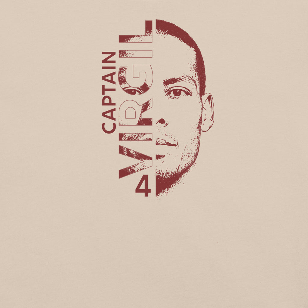 LFC Captain Virgil The Face of Defence T-Shirt-Prism and Ink