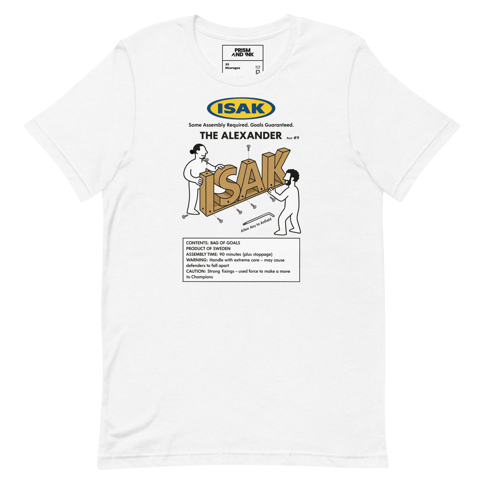 LFC Isak The Alexander Instructions T-Shirt
