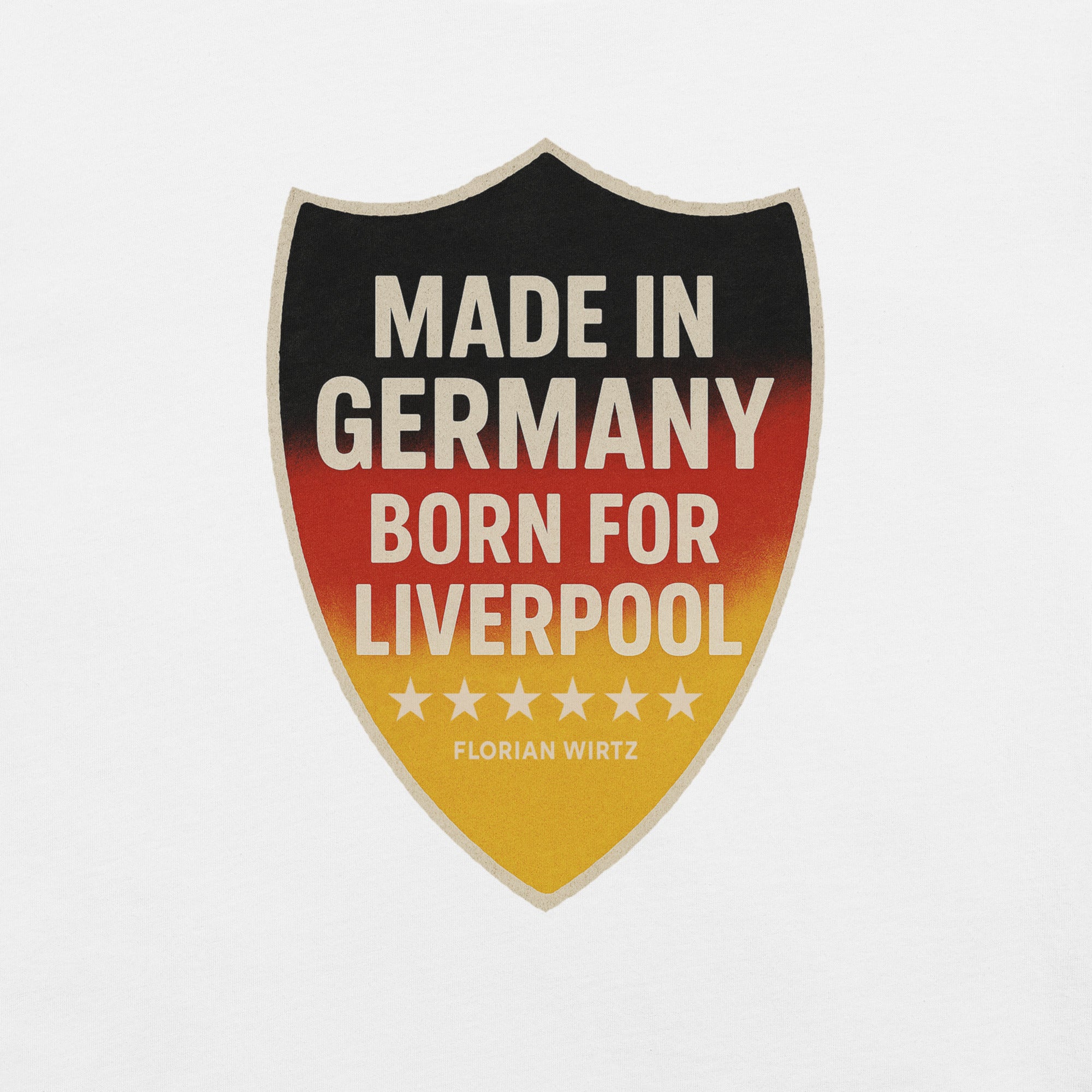 LFC Florian Wirtz: Born For Liverpool T-Shirt