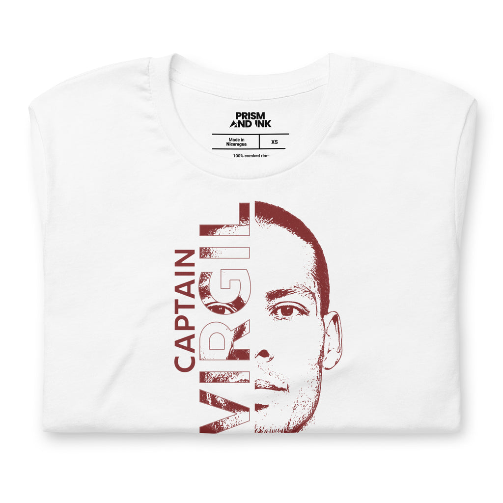 LFC Captain Virgil The Face of Defence T-Shirt-Prism and Ink