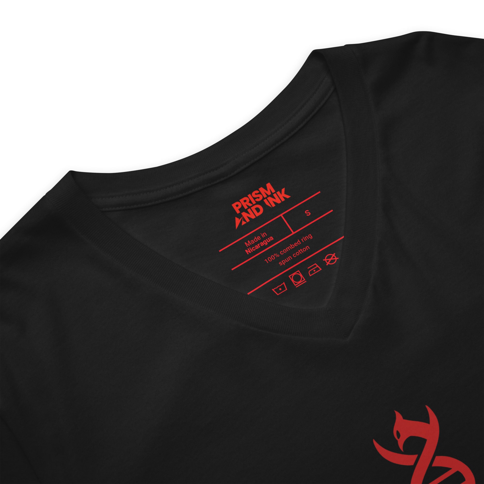 LFC Red To The Core V-Neck T-Shirt-Prism and Ink