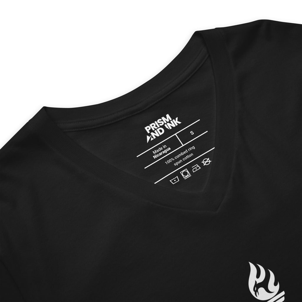 LFC This Flame Never Dies V-Neck T-Shirt-Prism and Ink