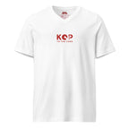 LFC Kop To The Core V-Neck T-Shirt-Prism and Ink